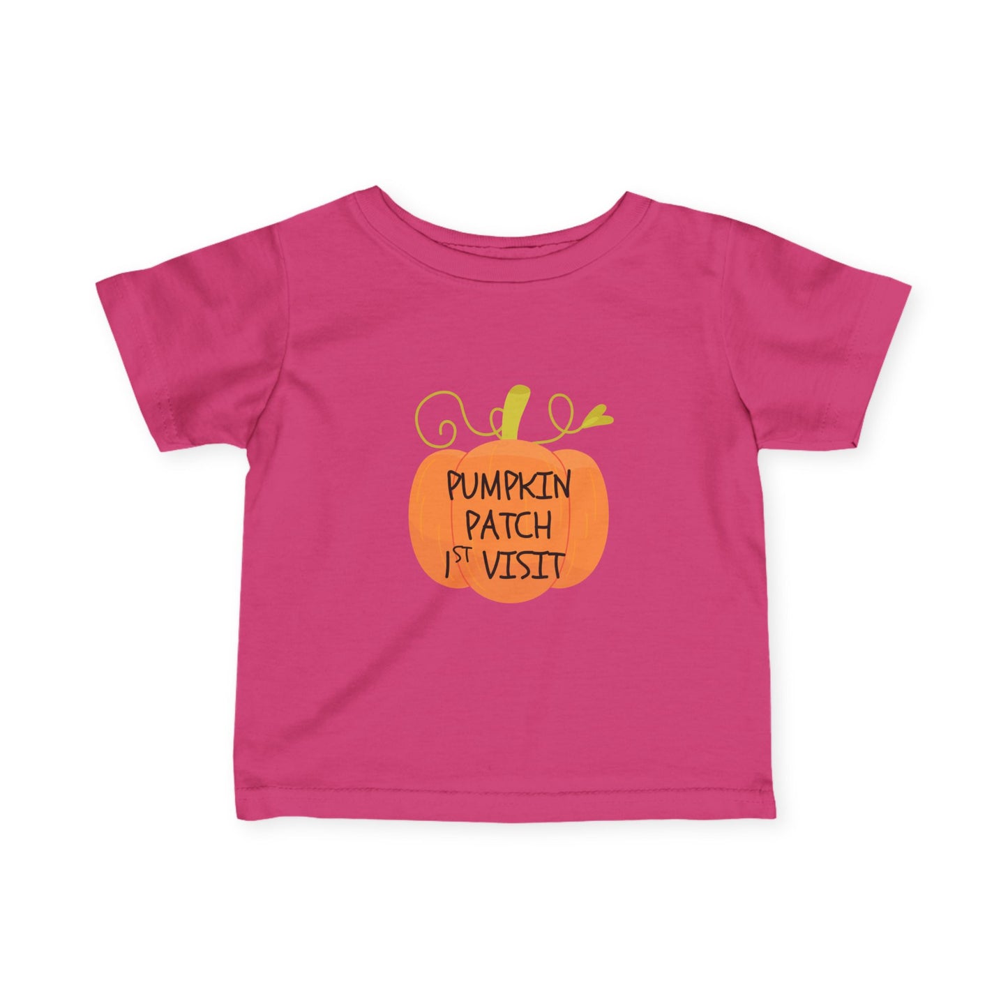 Pumpkin Patch 1st Visit - Infant Tee, Cute Baby Shirt, Toddler Graphics, Baby Shower Gift, Nursery Decor