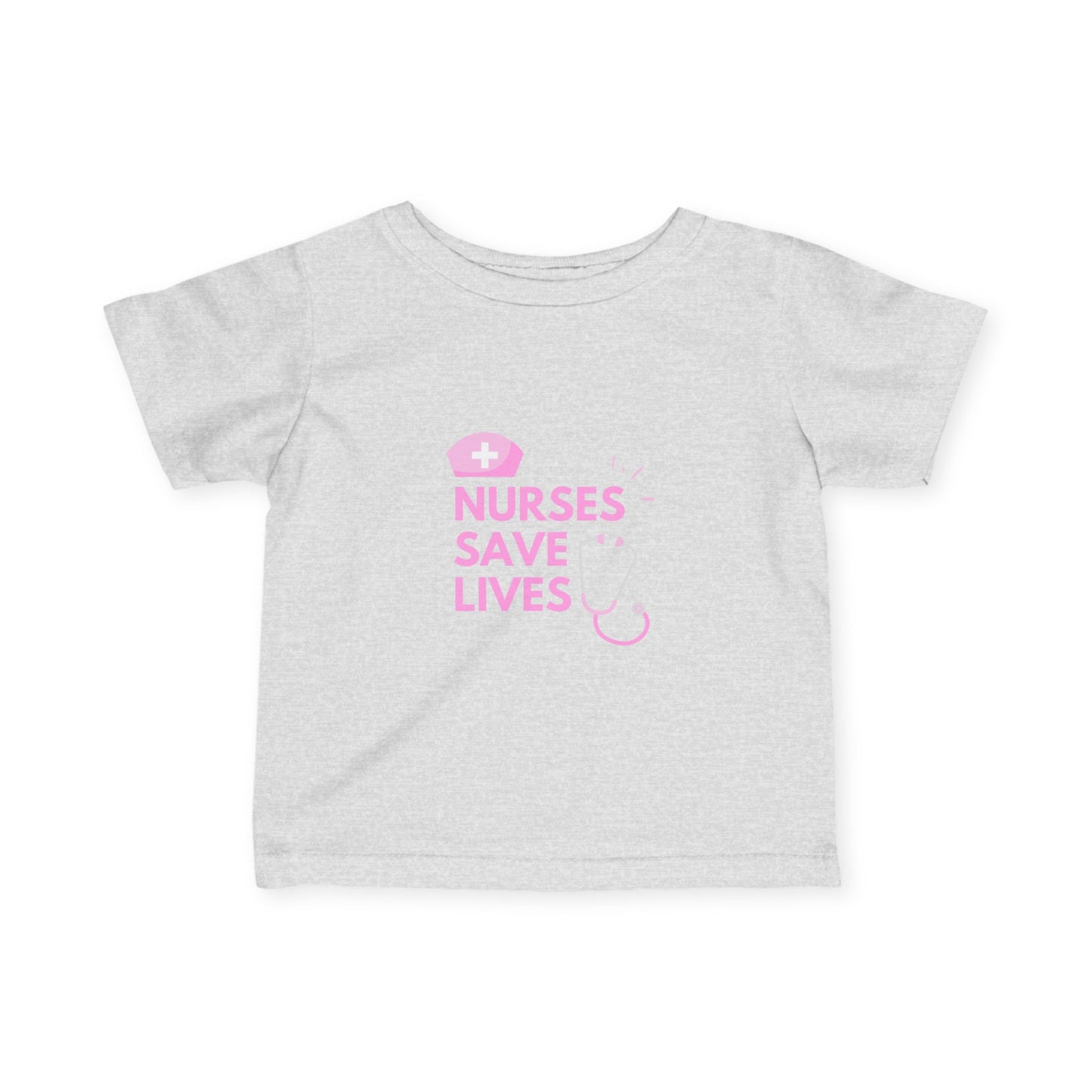 Nurses Save Lives - Infant Tee, Cute Baby Shirt, Nursery Decor