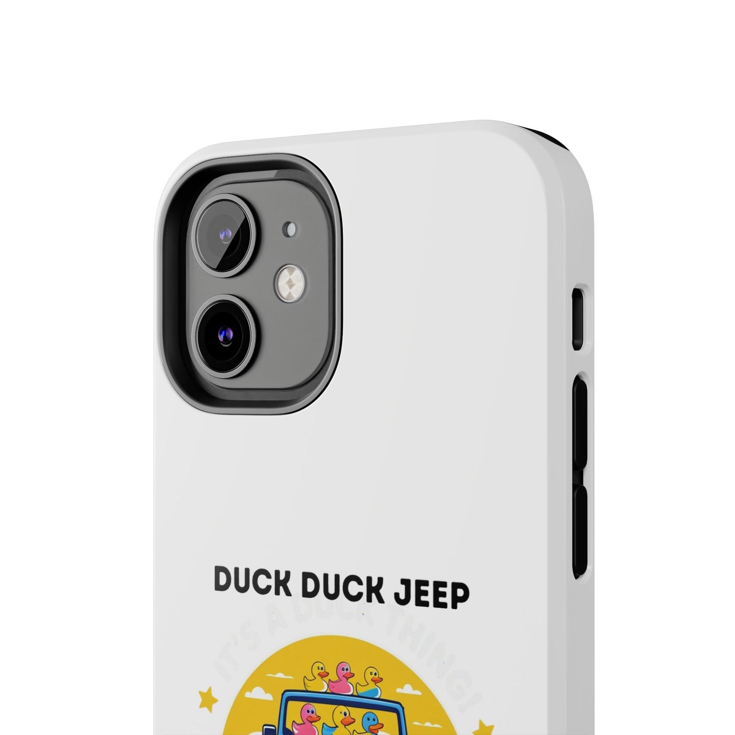Duck Duck Jeep - Tough iPhone Cases - Choose your Size