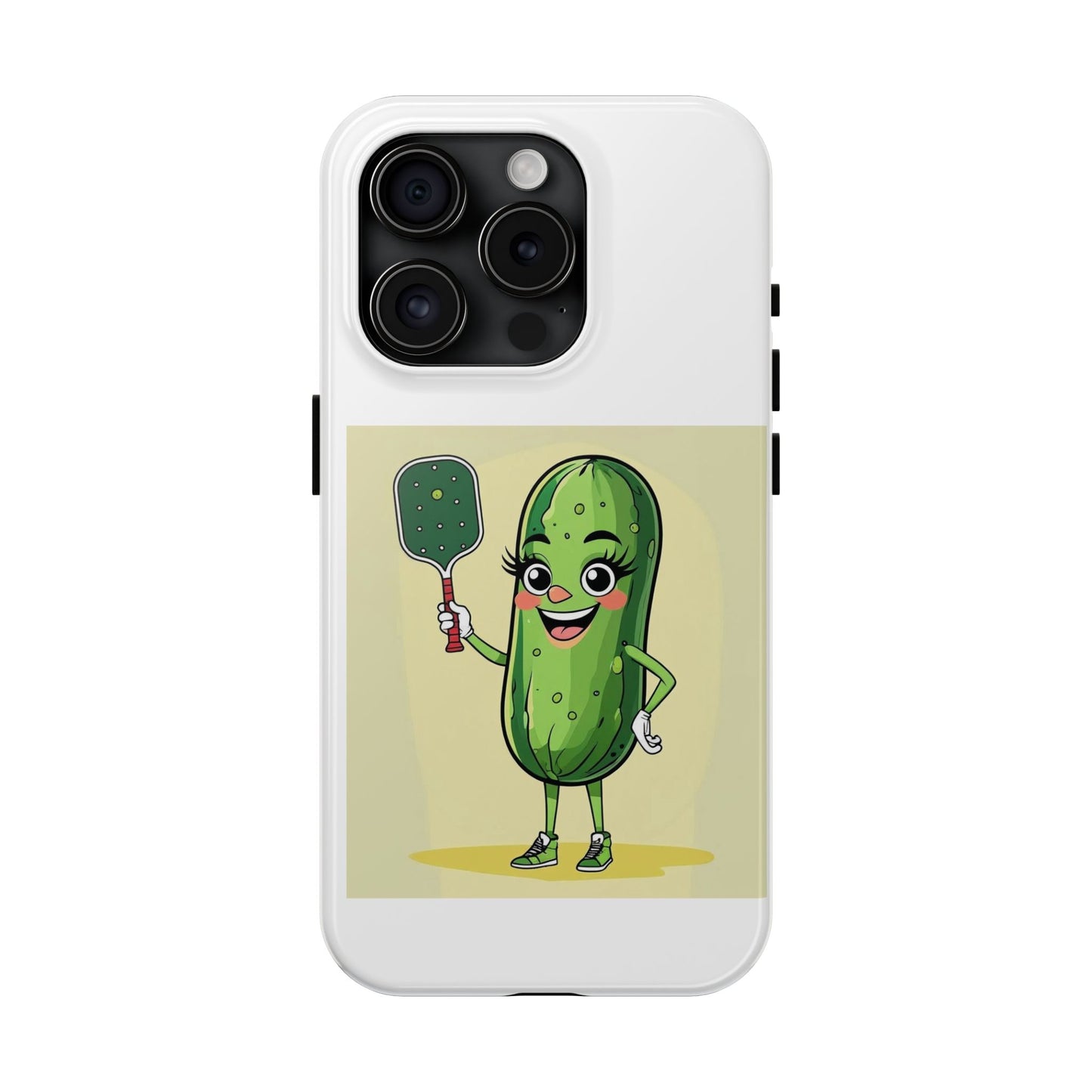 Pickleball - Tough iPhone Cases - Choose your Size