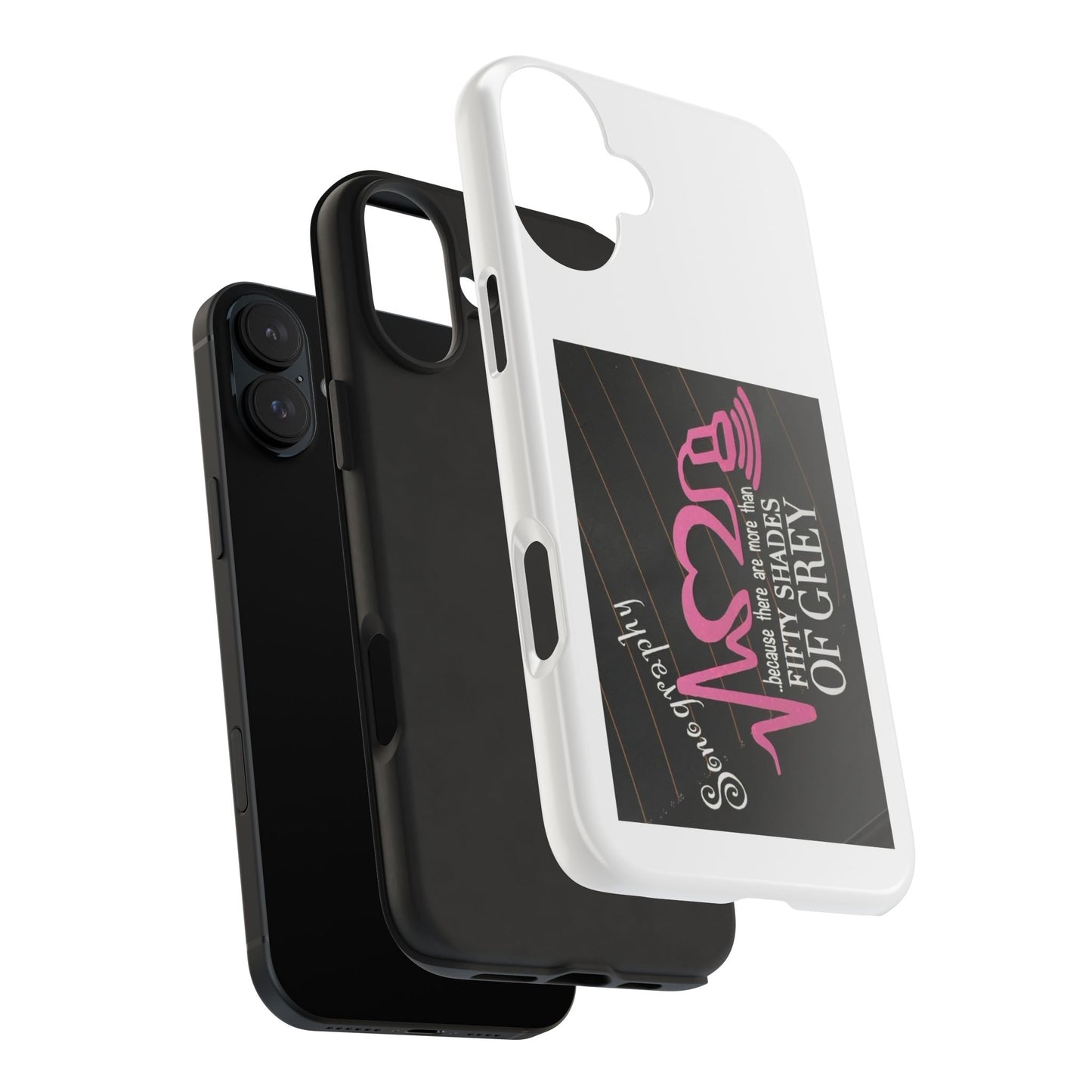Sonography because there are more than 50 Shades Of Gray - Tough iPhone Cases - Choose your Size