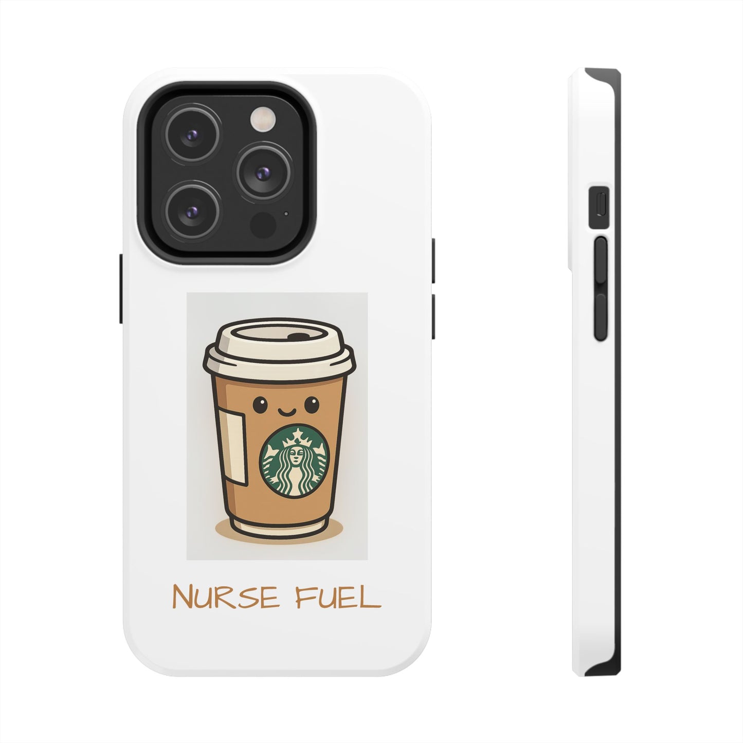 Nurse Fuel - Tough iPhone Cases - Choose your Size
