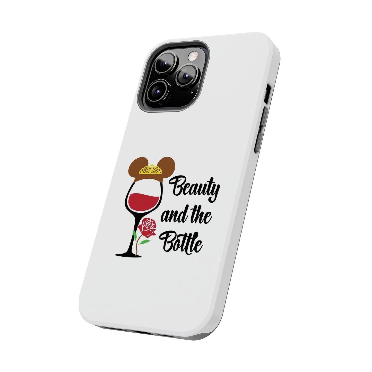Beauty and the Bottle - Tough iPhone Cases - Choose your Size