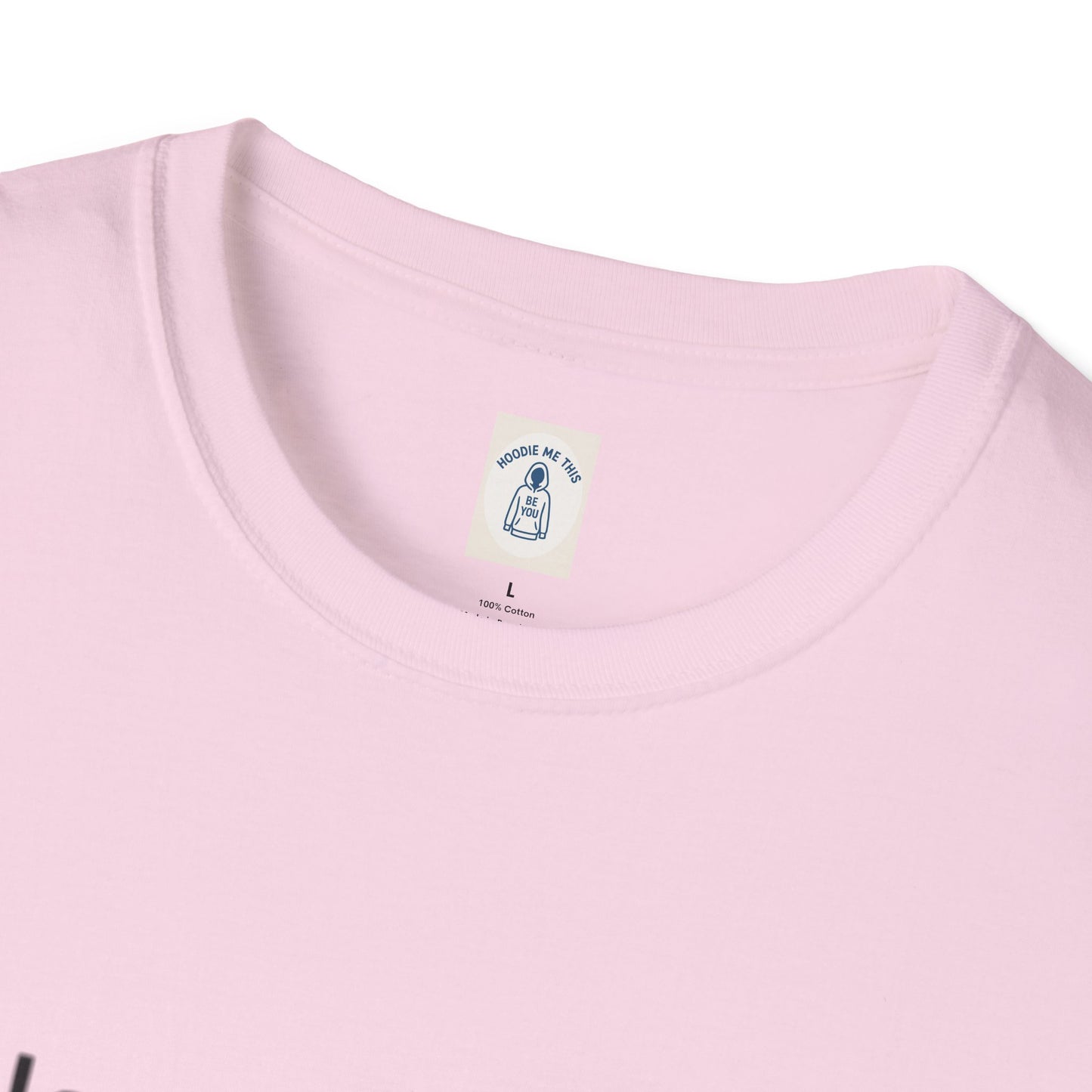 Please Tell Your BOOBS To Stop Staring At My EYES - Unisex Softstyle T-Shirt