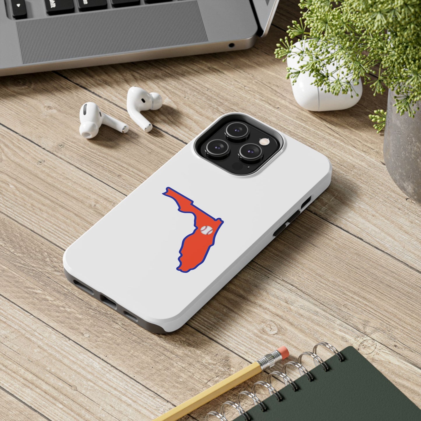 Florida Baseball - Tough iPhone Cases - Choose your Size