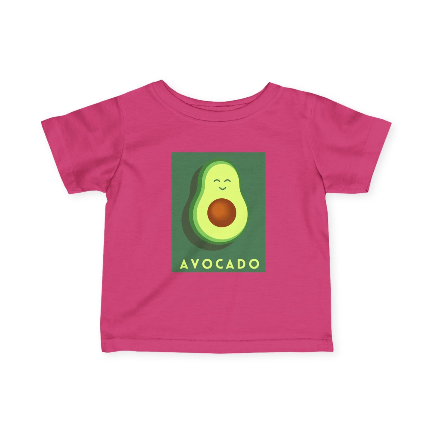 Avocado Infant Tee, Cute Baby Shirt, Toddler Graphics, Baby Shower Gift.