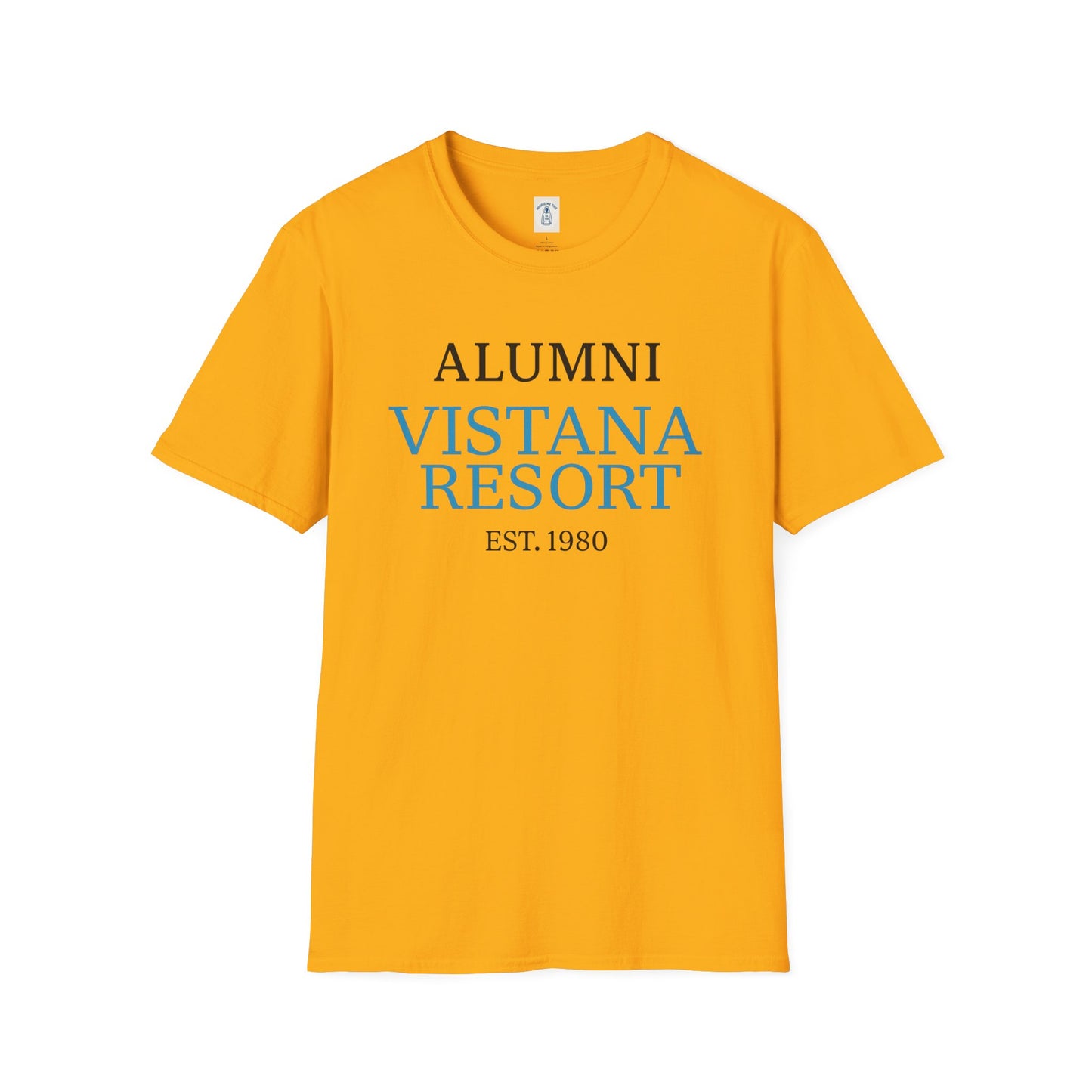 ALUMNI VISTANA RESORT EST. 1980 - Unisex Softstyle T-Shirt, Celebrate your Memory of the Best Place to Work!
