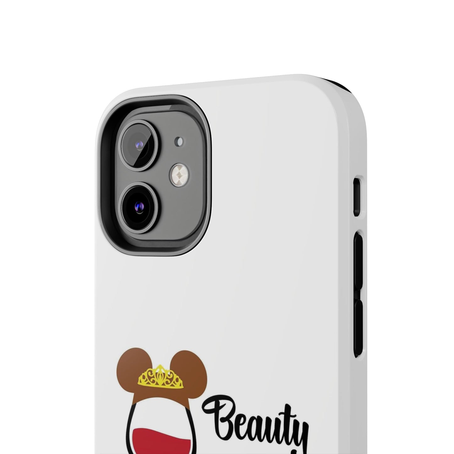 Beauty and the Bottle - Tough iPhone Cases - Choose your Size