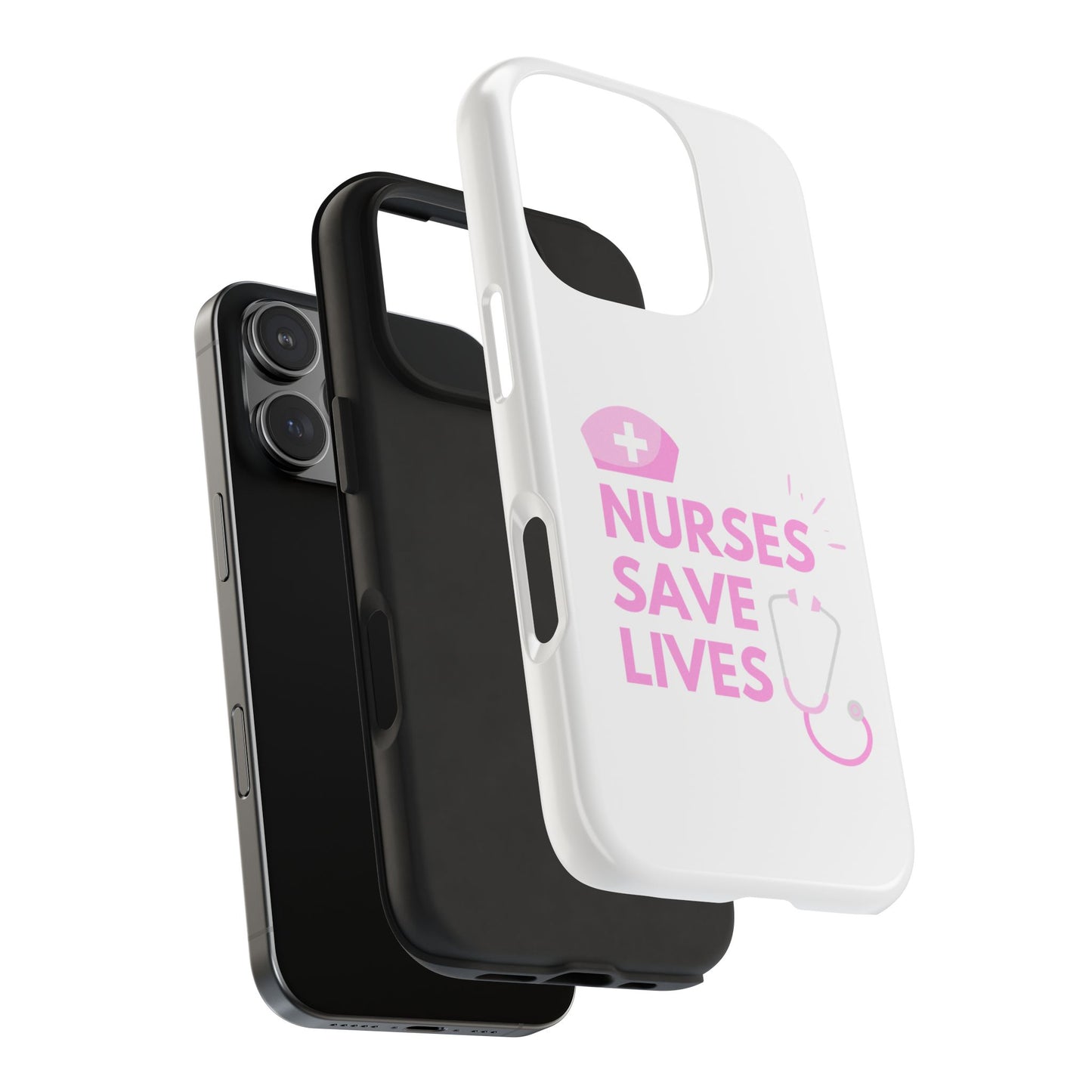 Nurses Save Lives - Tough iPhone Cases - Choose your Size