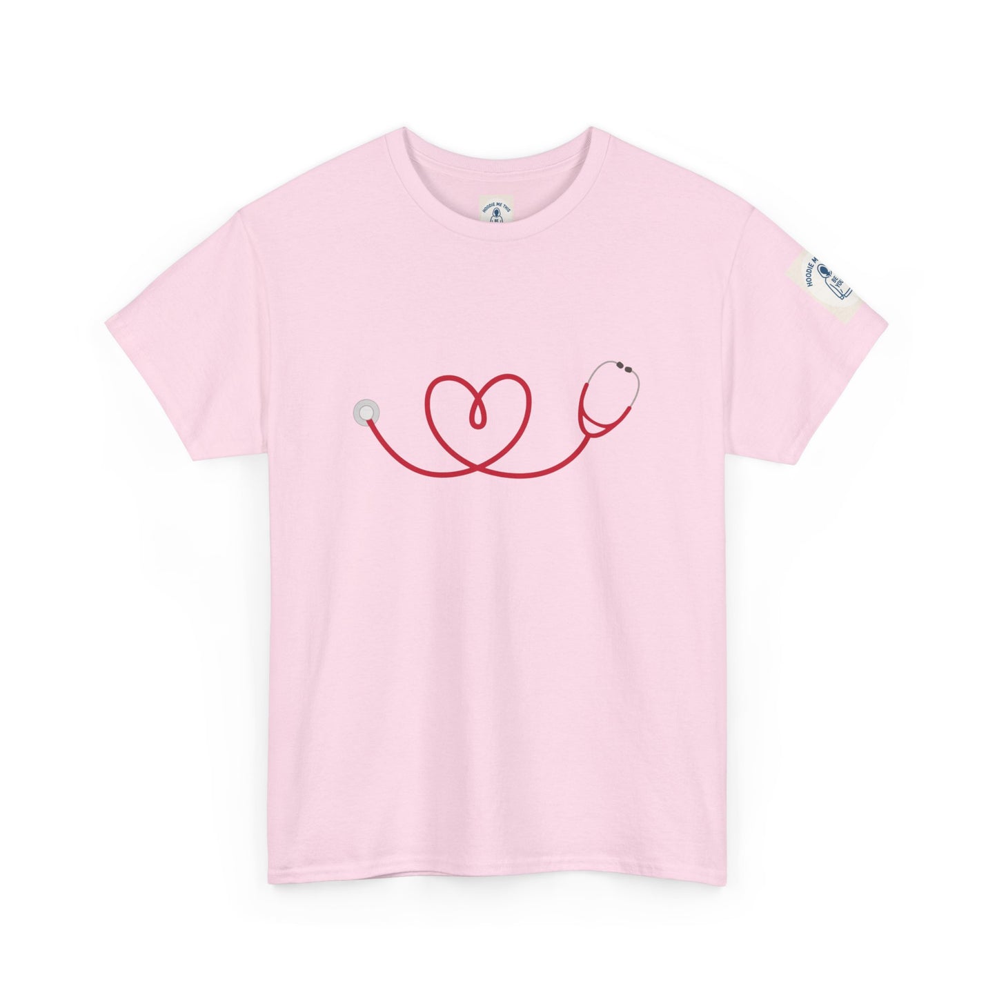 Stethoscope Heart - Unisex Heavy Cotton Tee