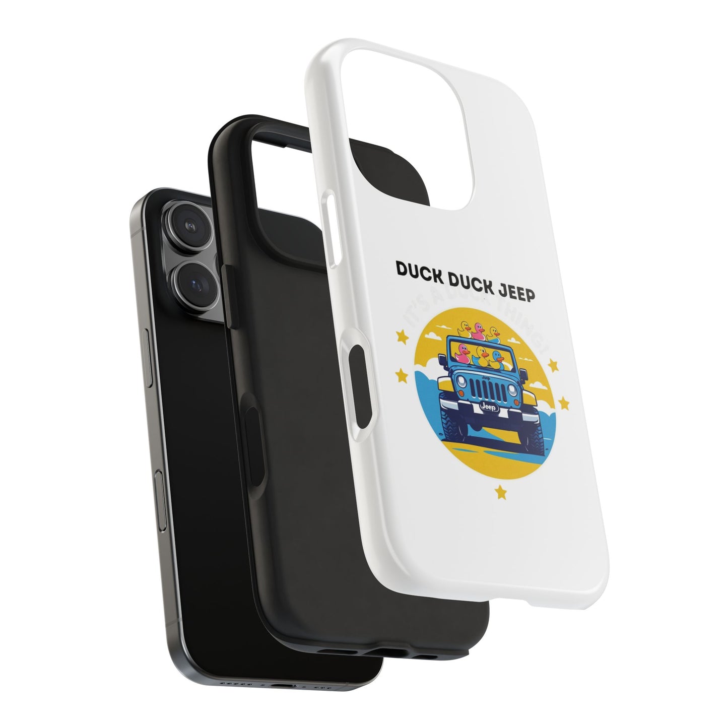 Duck Duck Jeep - Tough iPhone Cases - Choose your Size
