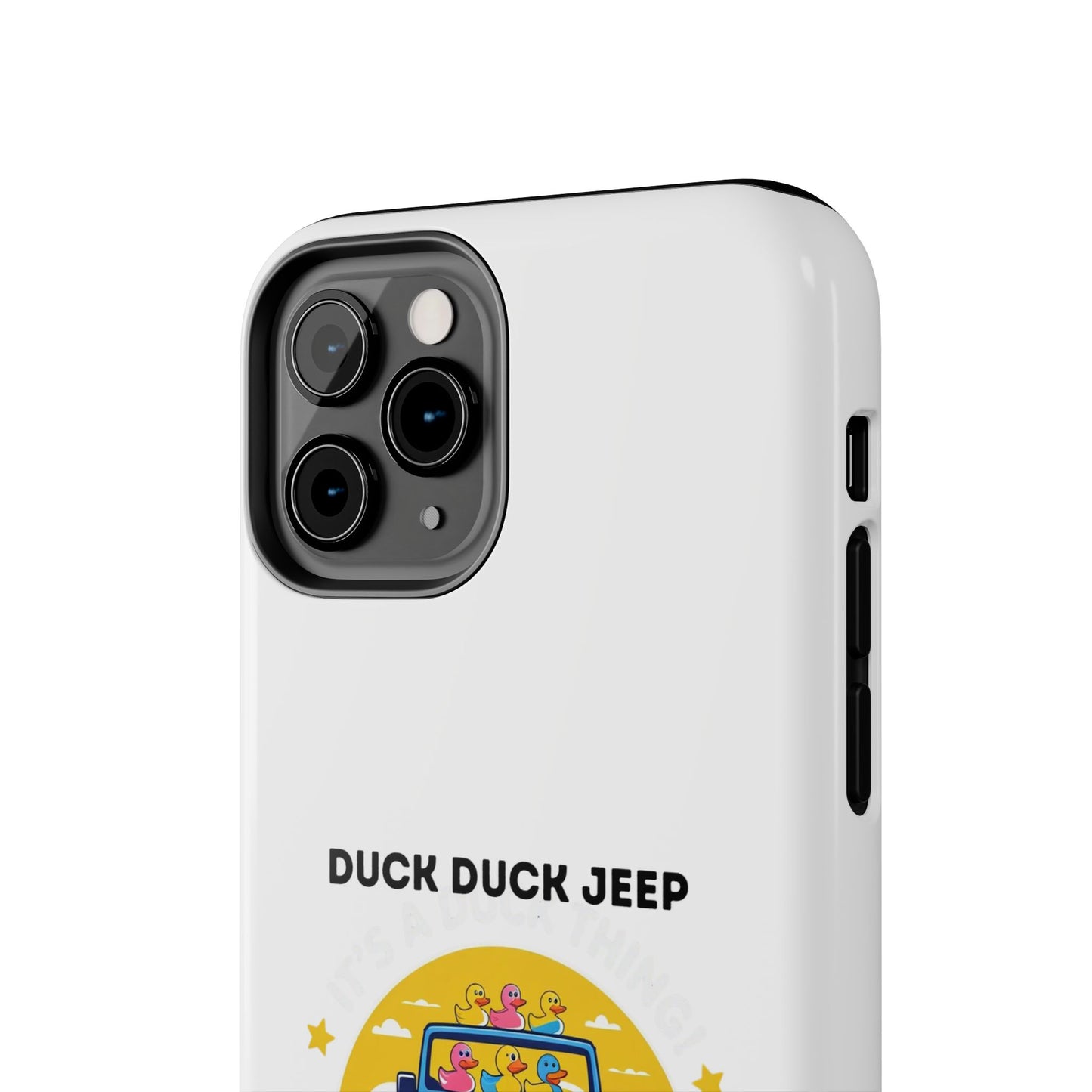 Duck Duck Jeep - Tough iPhone Cases - Choose your Size