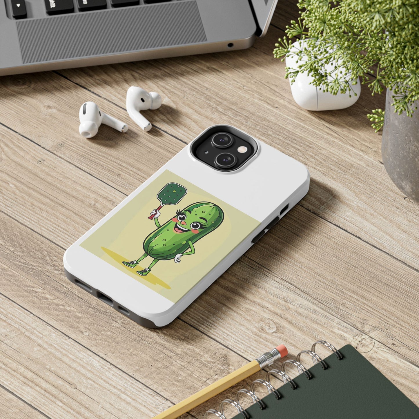 Pickleball - Tough iPhone Cases - Choose your Size