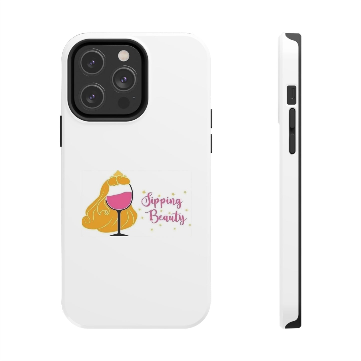 Sippin Beauty - Tough iPhone Cases - Choose your Size