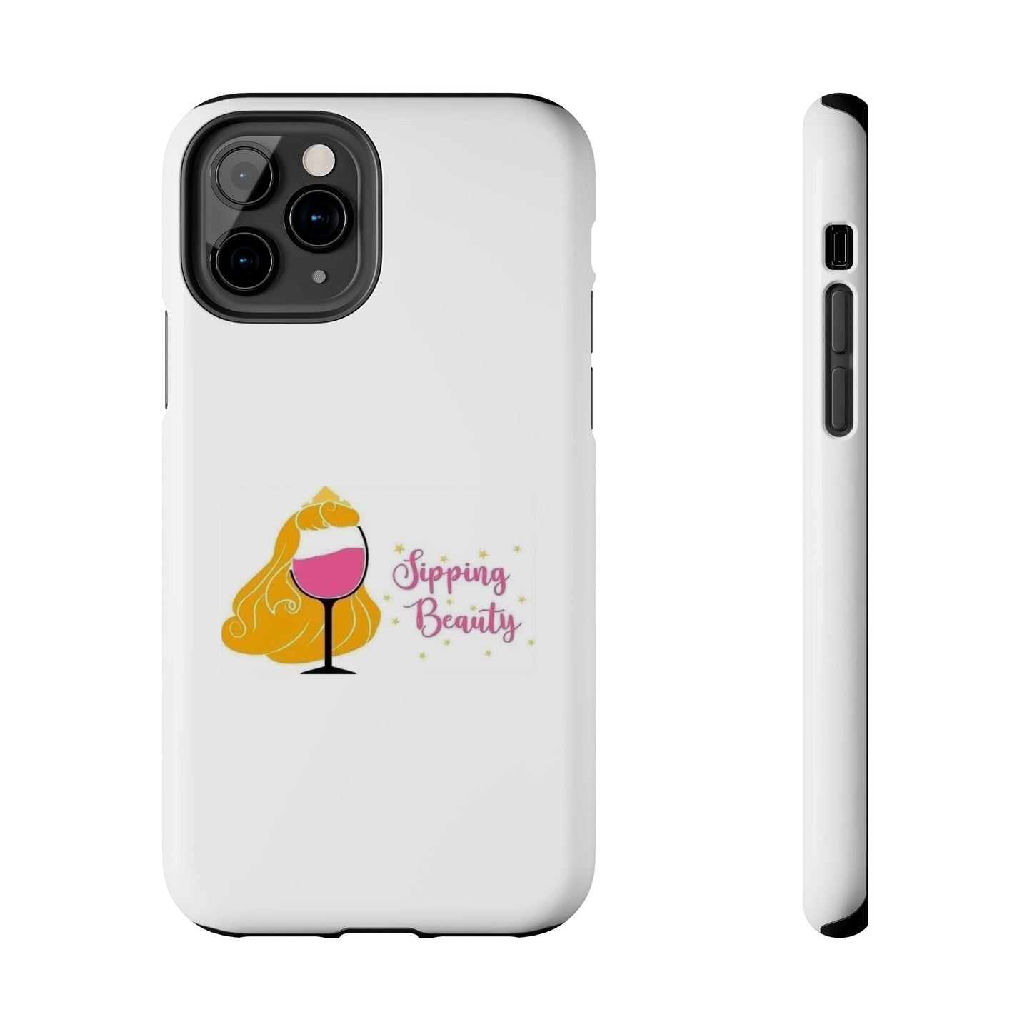 Sippin Beauty - Tough iPhone Cases - Choose your Size