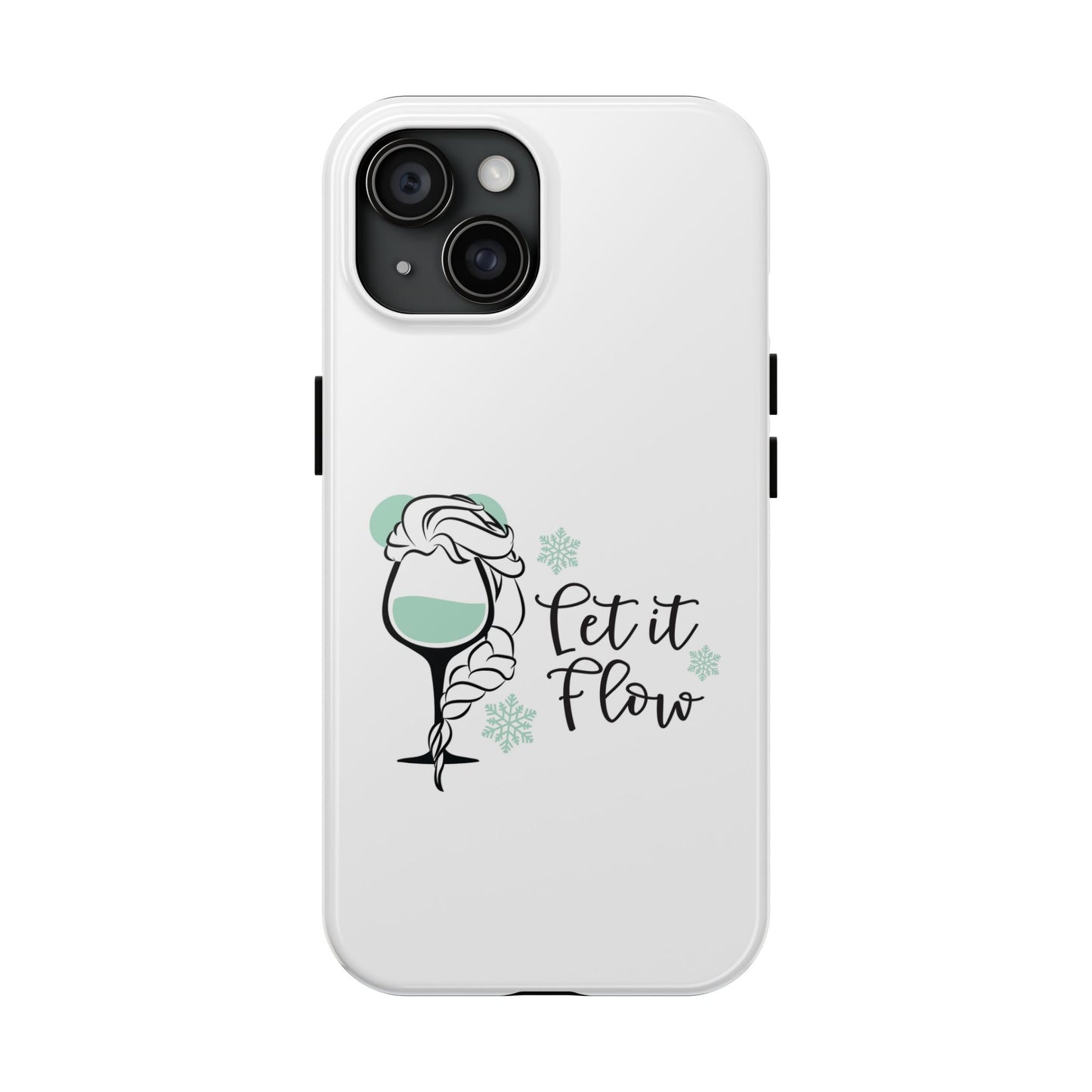 Let it Flow - Tough iPhone Cases - Choose your Size