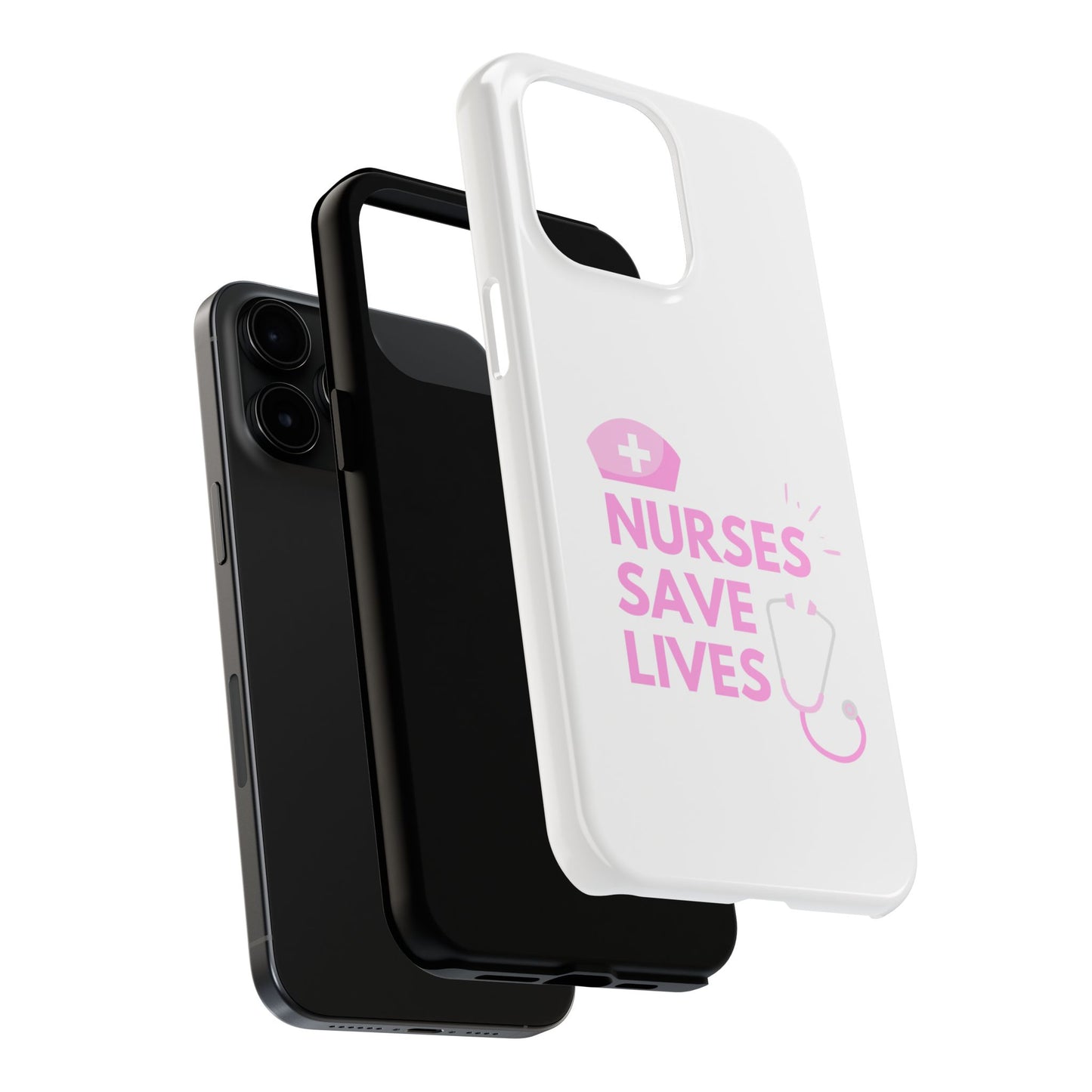 Nurses Save Lives - Tough iPhone Cases - Choose your Size