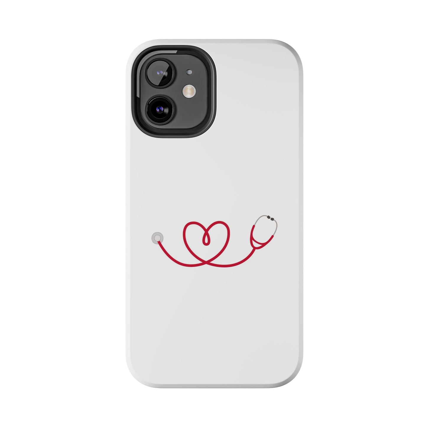 Stethoscope Heart - Tough iPhone Cases - Choose your Size