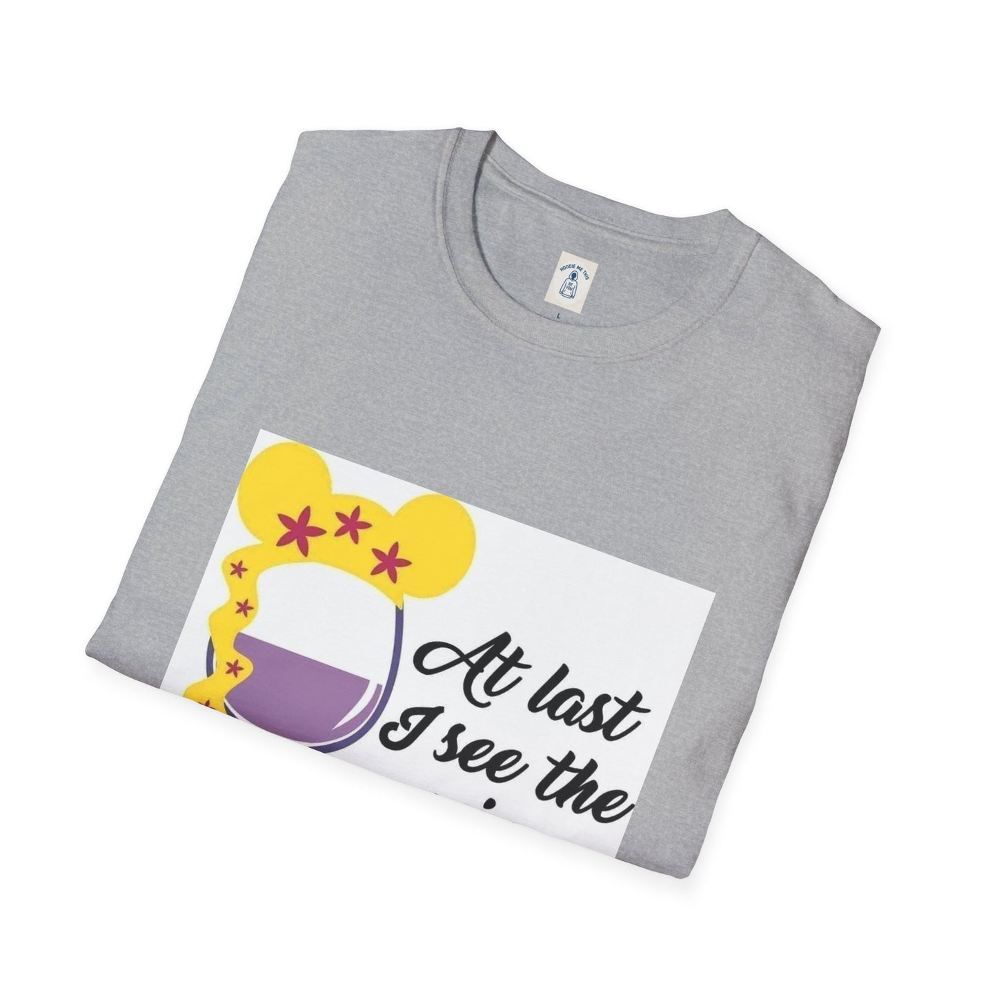 At Last I See the Wine - Unisex Softstyle T-Shirt