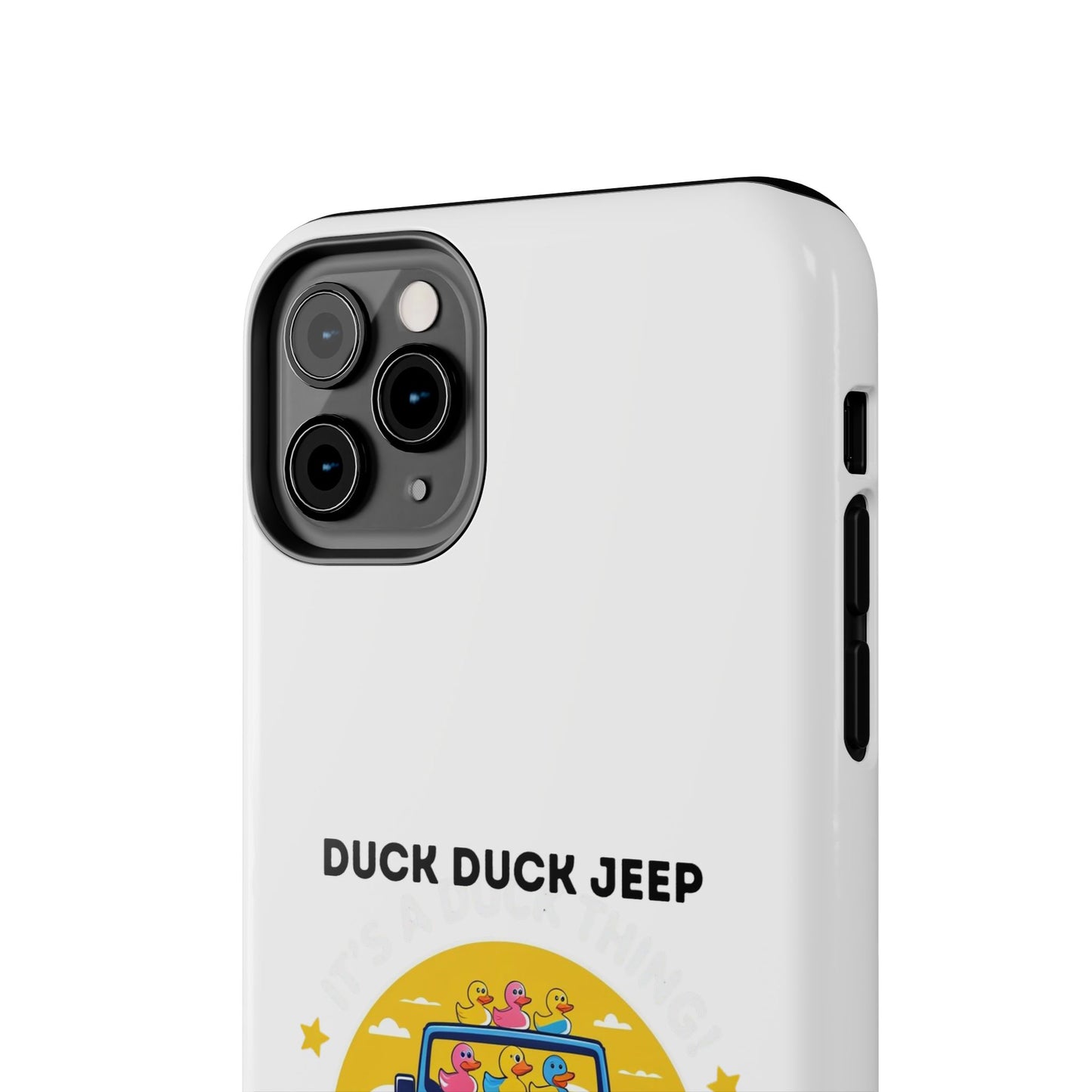 Duck Duck Jeep - Tough iPhone Cases - Choose your Size