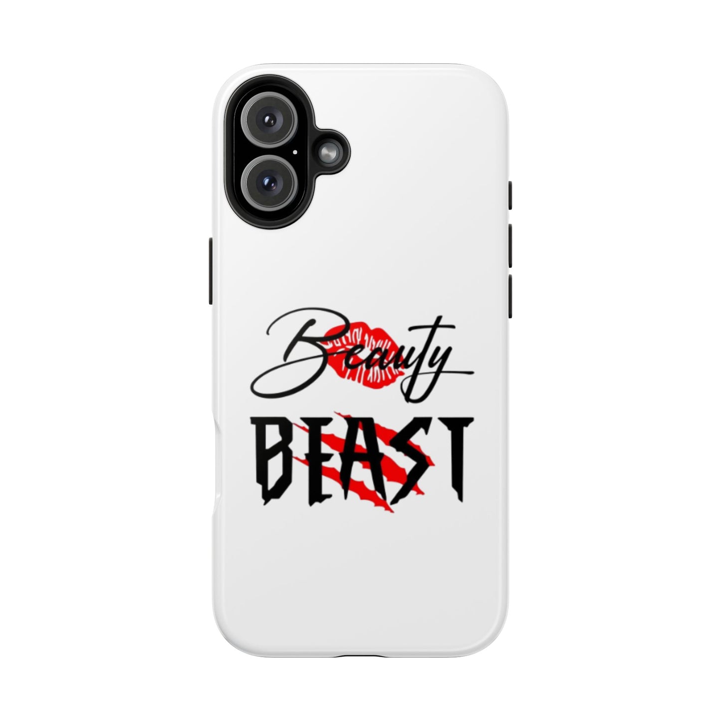 BEAUTY BEAST - Tough iPhone Cases - Choose your Size