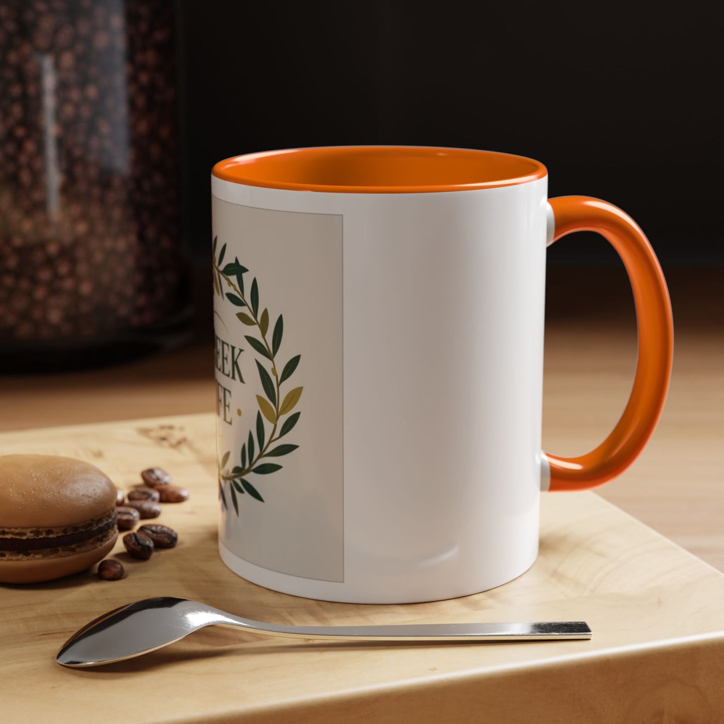 Greek Life Accent Coffee Mug | Perfect for Sororities, College Gifts, Friends, Graduations, Home Decor