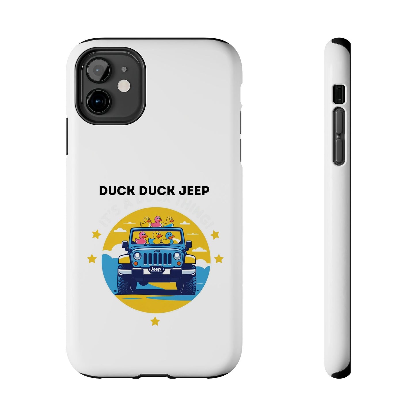Duck Duck Jeep - Tough iPhone Cases - Choose your Size