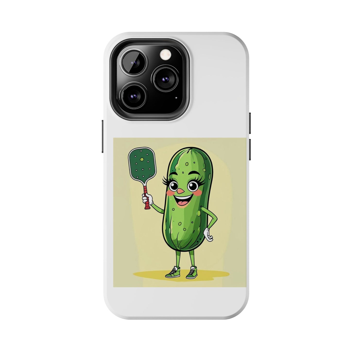 Pickleball - Tough iPhone Cases - Choose your Size