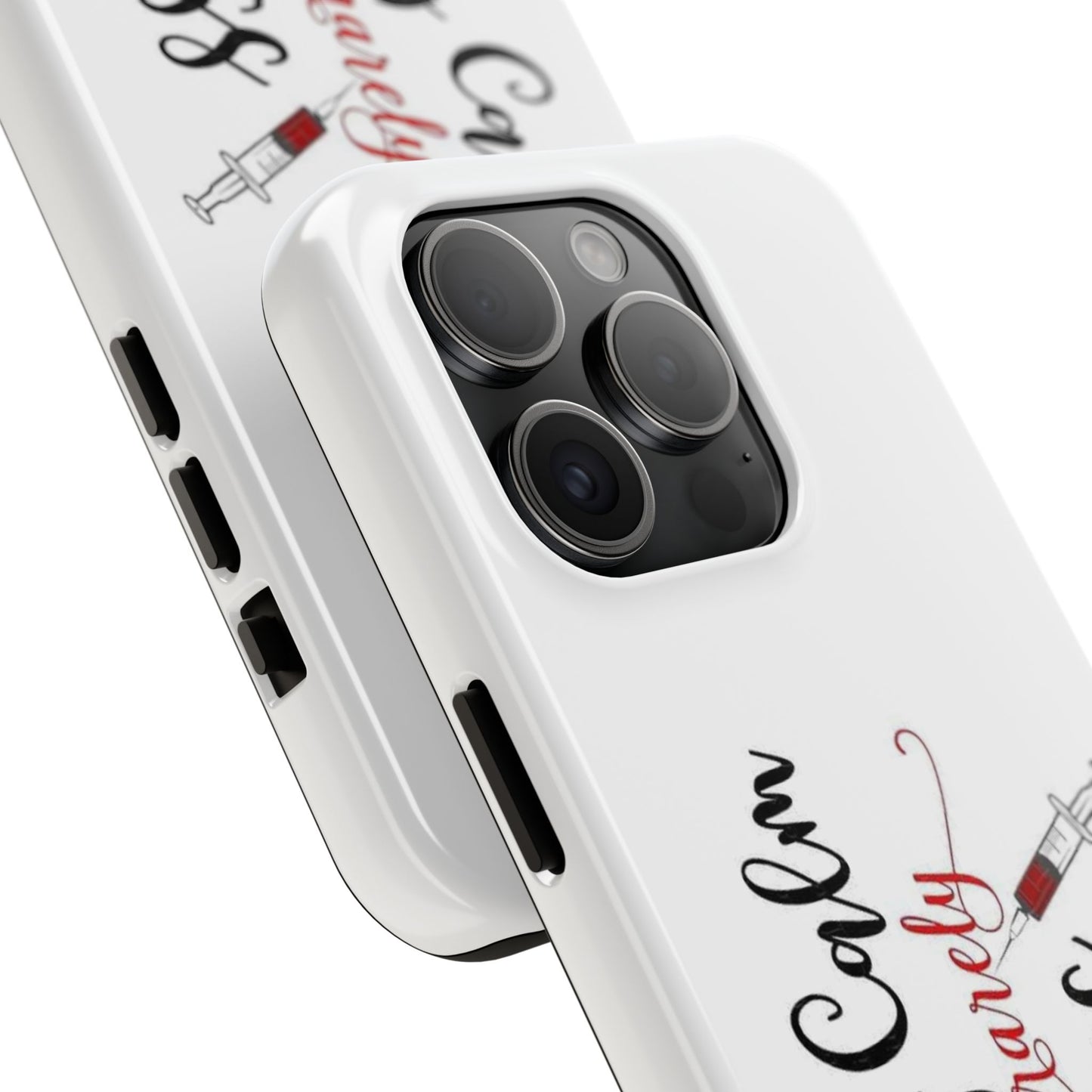 Stay Calm I Rarely Miss - Tough iPhone Cases - Choose your Size