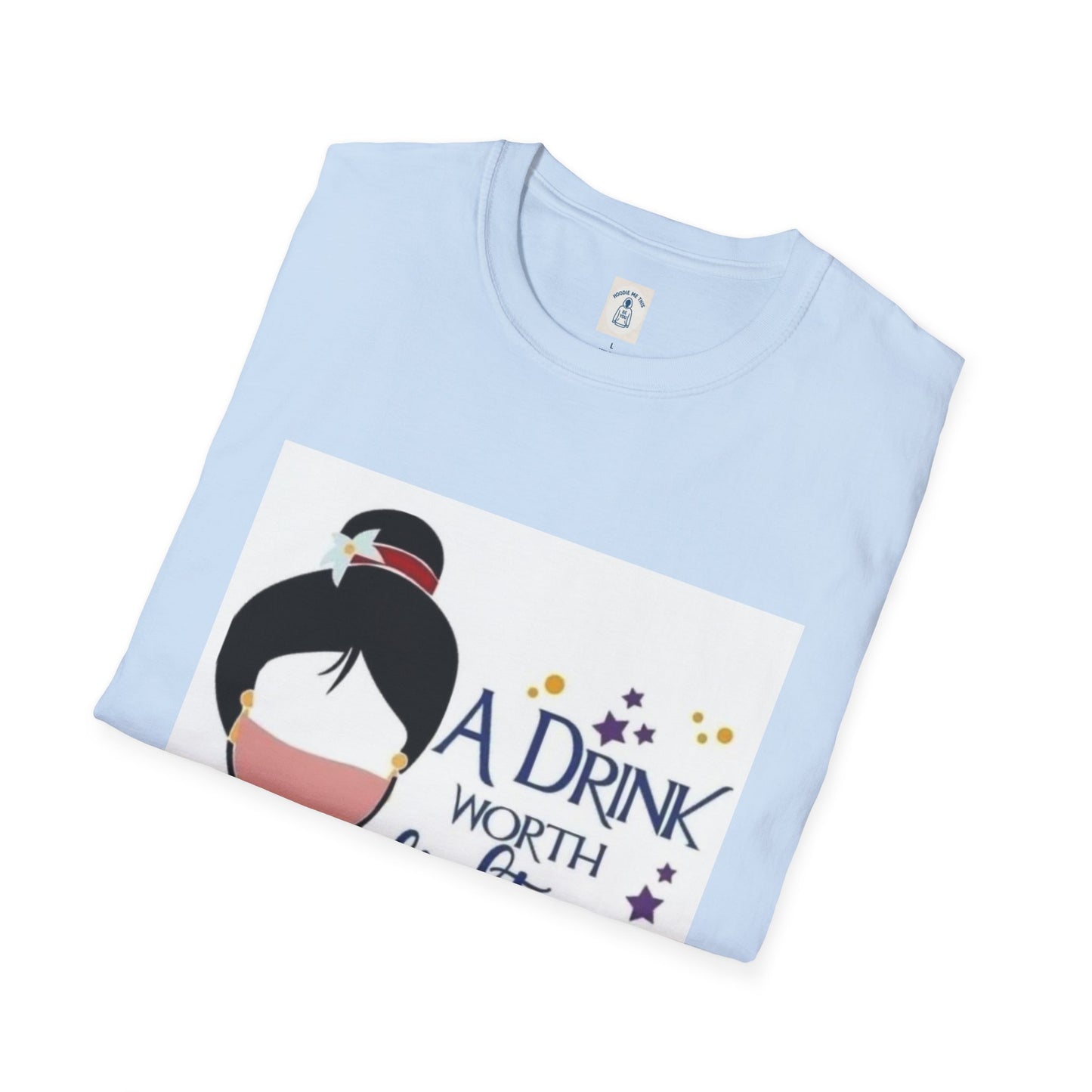 A Drink Worth Fighting For - Unisex Softstyle T-Shirt