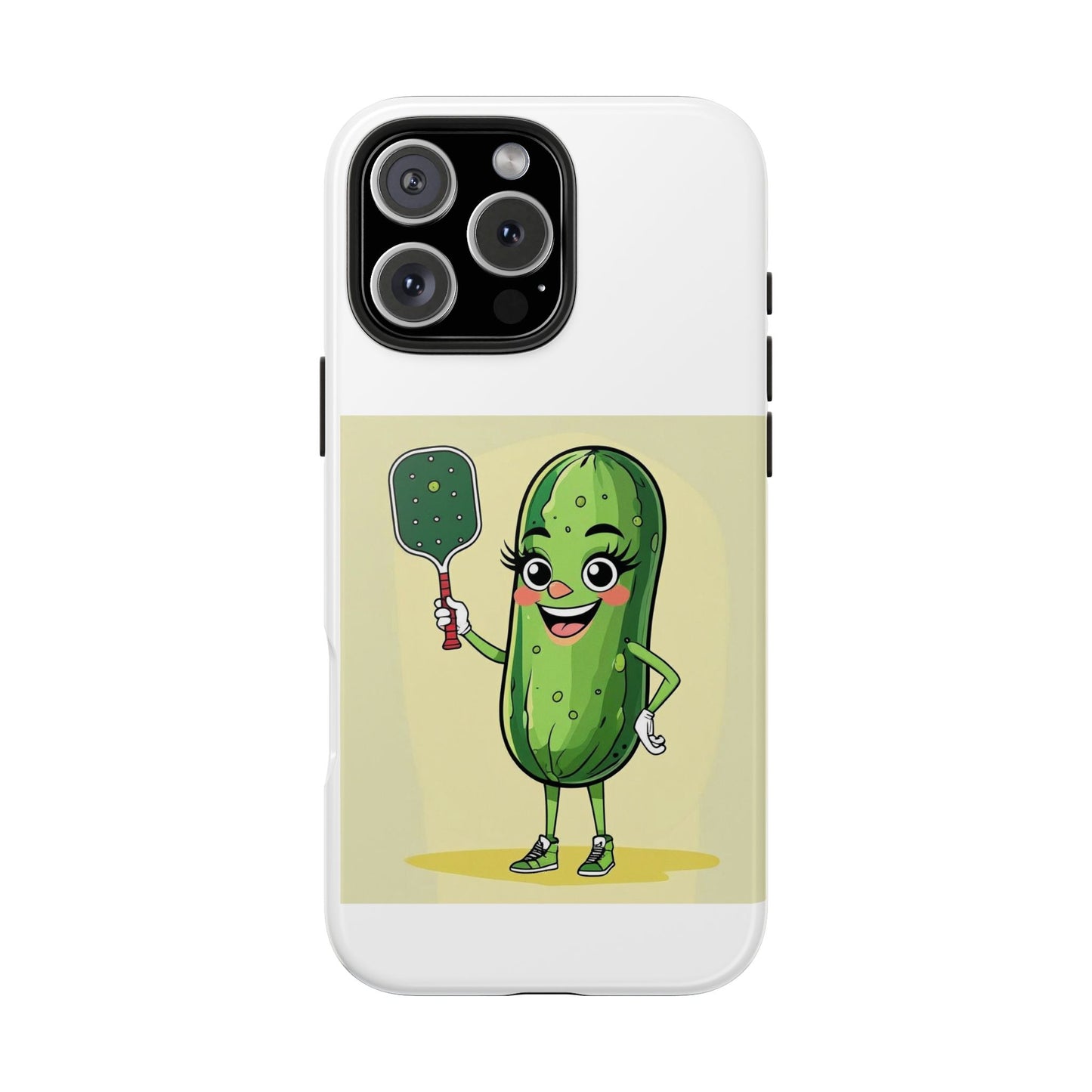 Pickleball - Tough iPhone Cases - Choose your Size