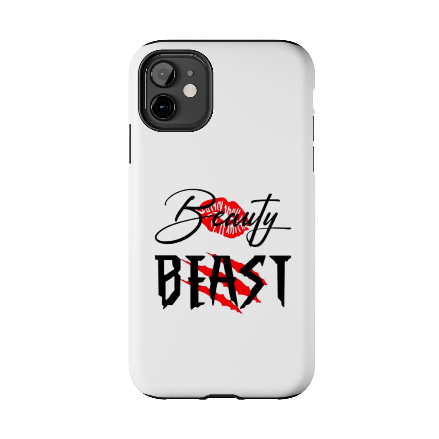 BEAUTY BEAST - Tough iPhone Cases - Choose your Size
