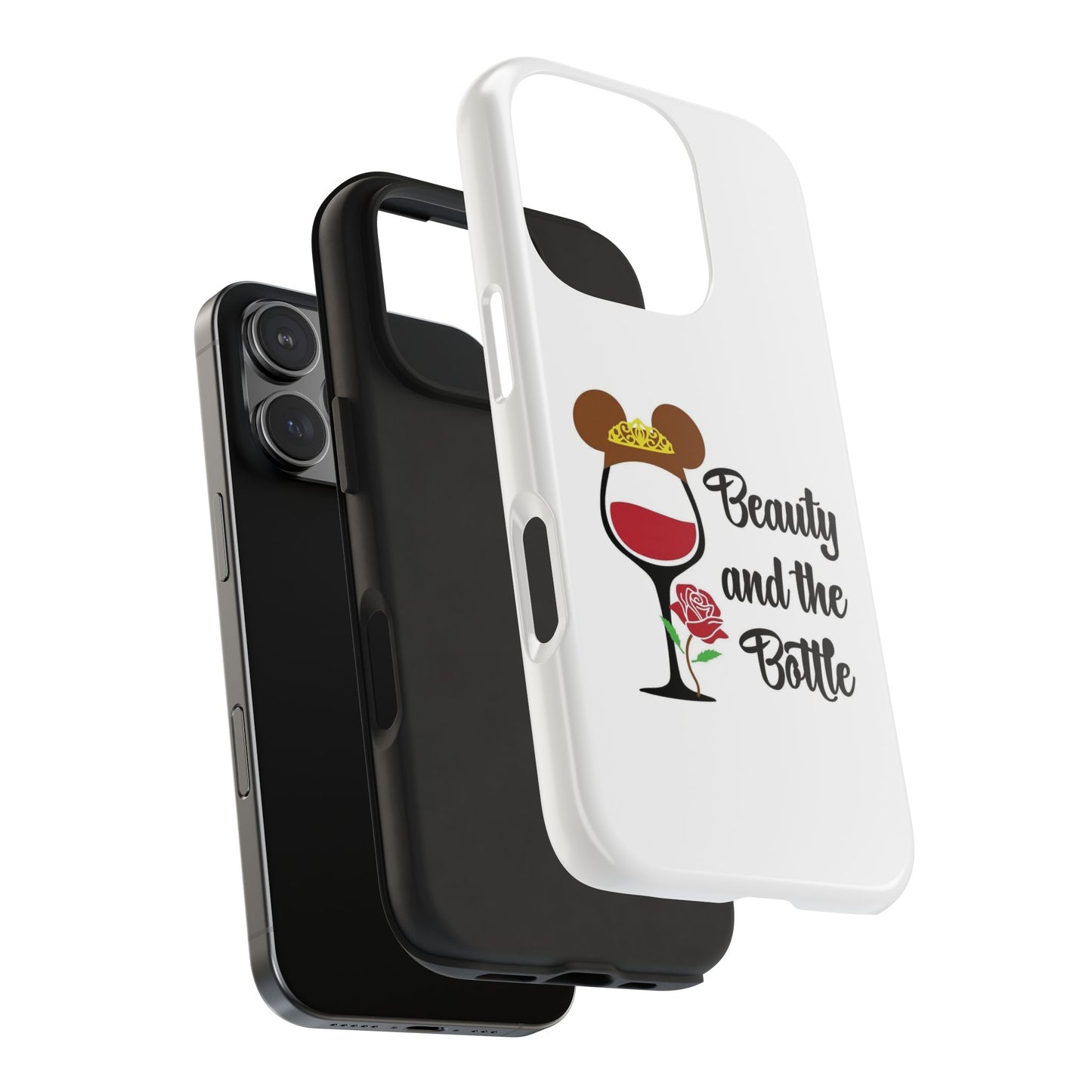 Beauty and the Bottle - Tough iPhone Cases - Choose your Size
