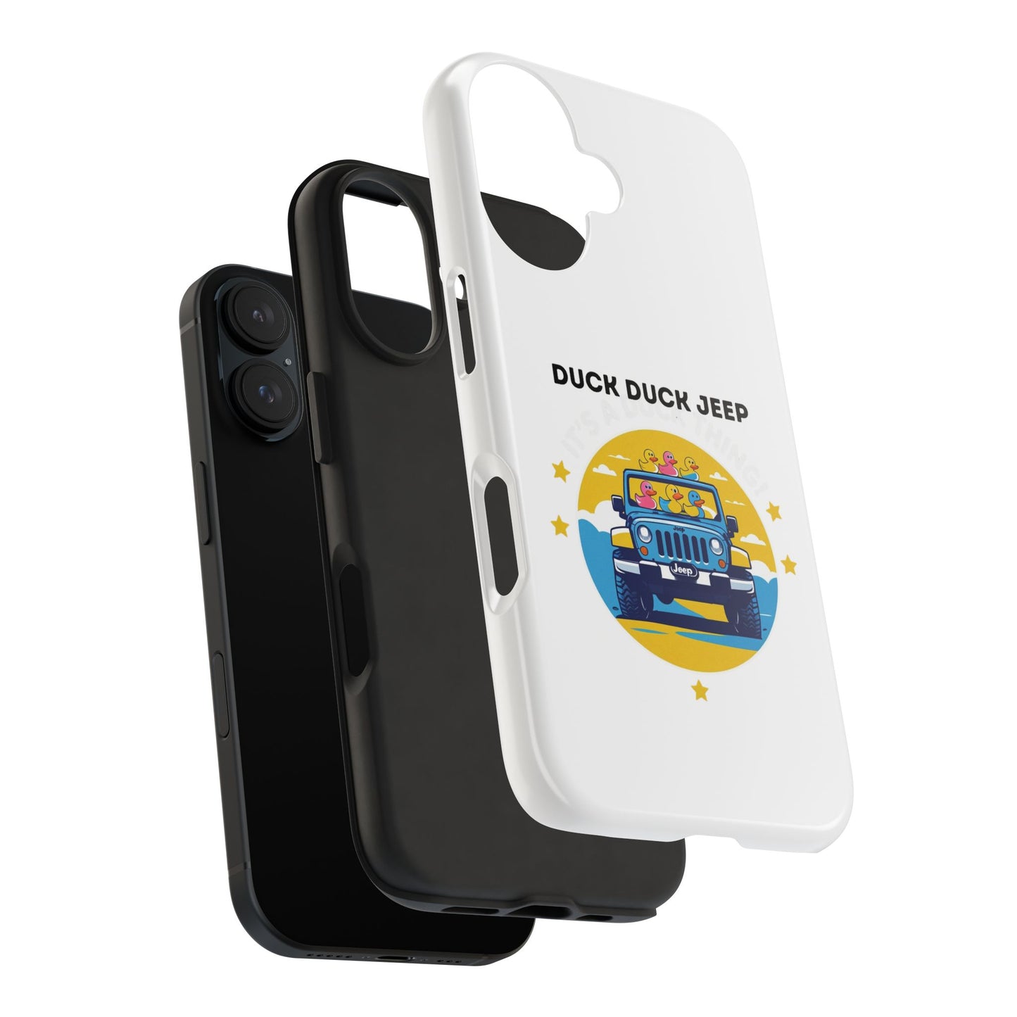 Duck Duck Jeep - Tough iPhone Cases - Choose your Size
