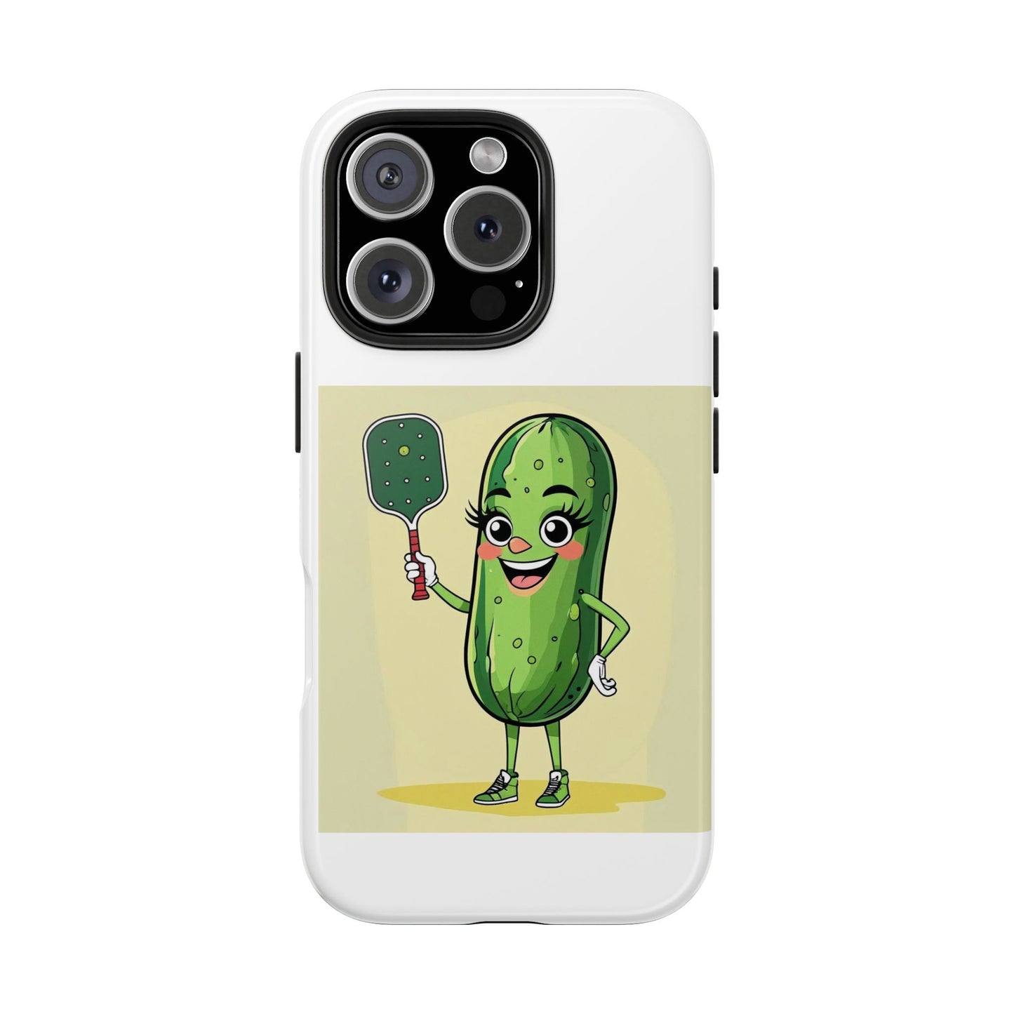 Pickleball - Tough iPhone Cases - Choose your Size