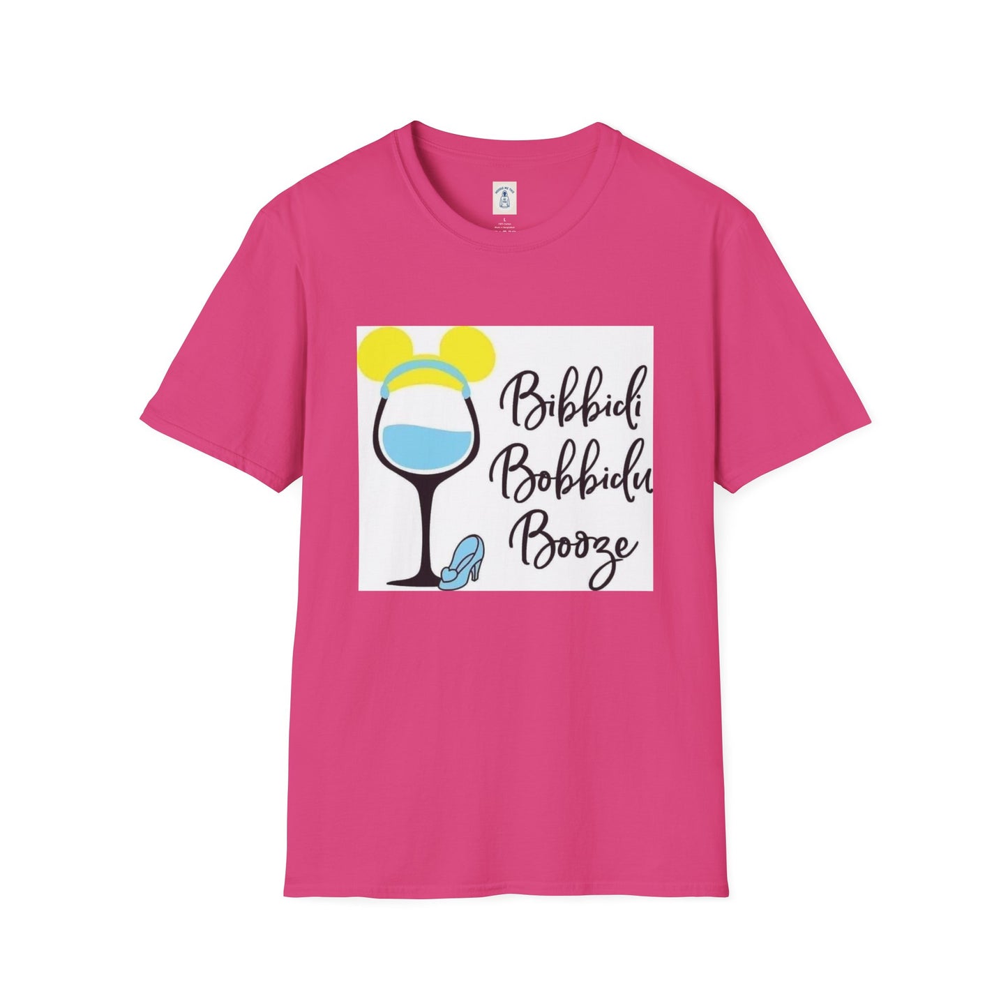 Bibiddi Bobiddi Booze - Unisex Softstyle T-Shirt