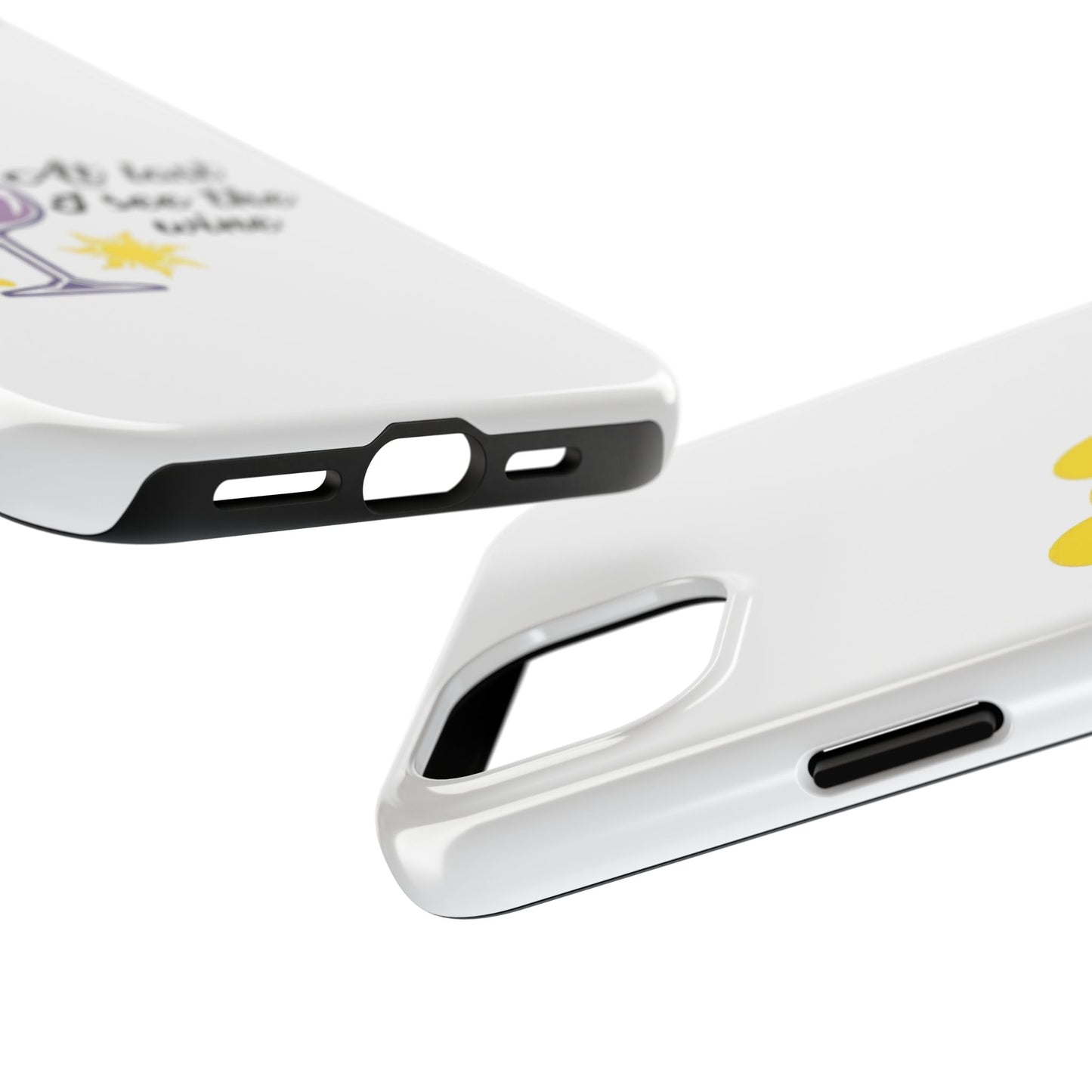 At Last I See The Wine - Tough iPhone Cases - Choose your Size