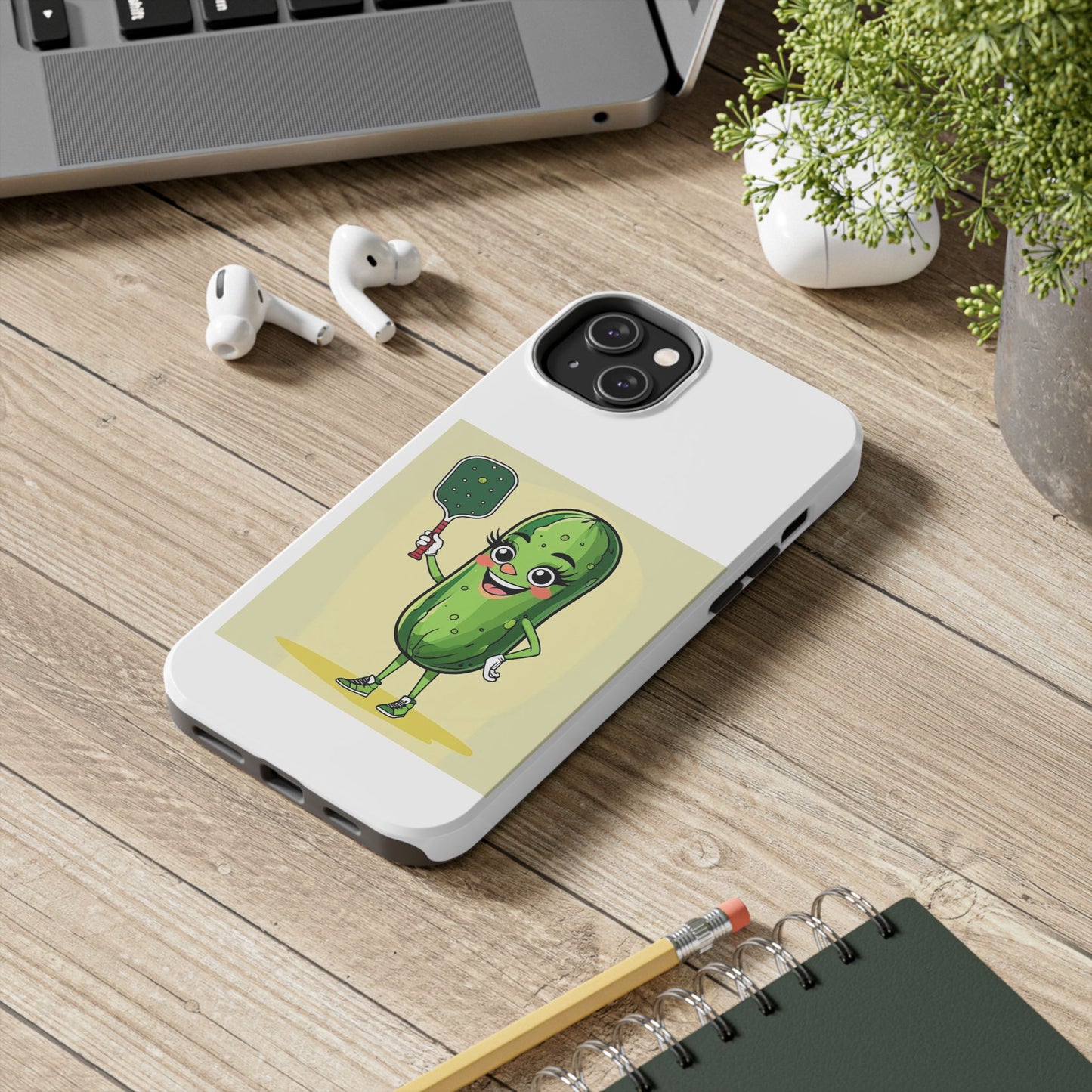 Pickleball - Tough iPhone Cases - Choose your Size