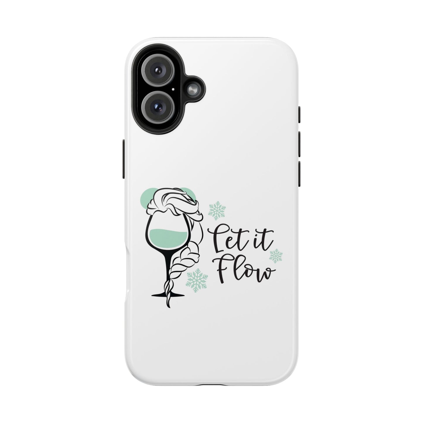Let it Flow - Tough iPhone Cases - Choose your Size