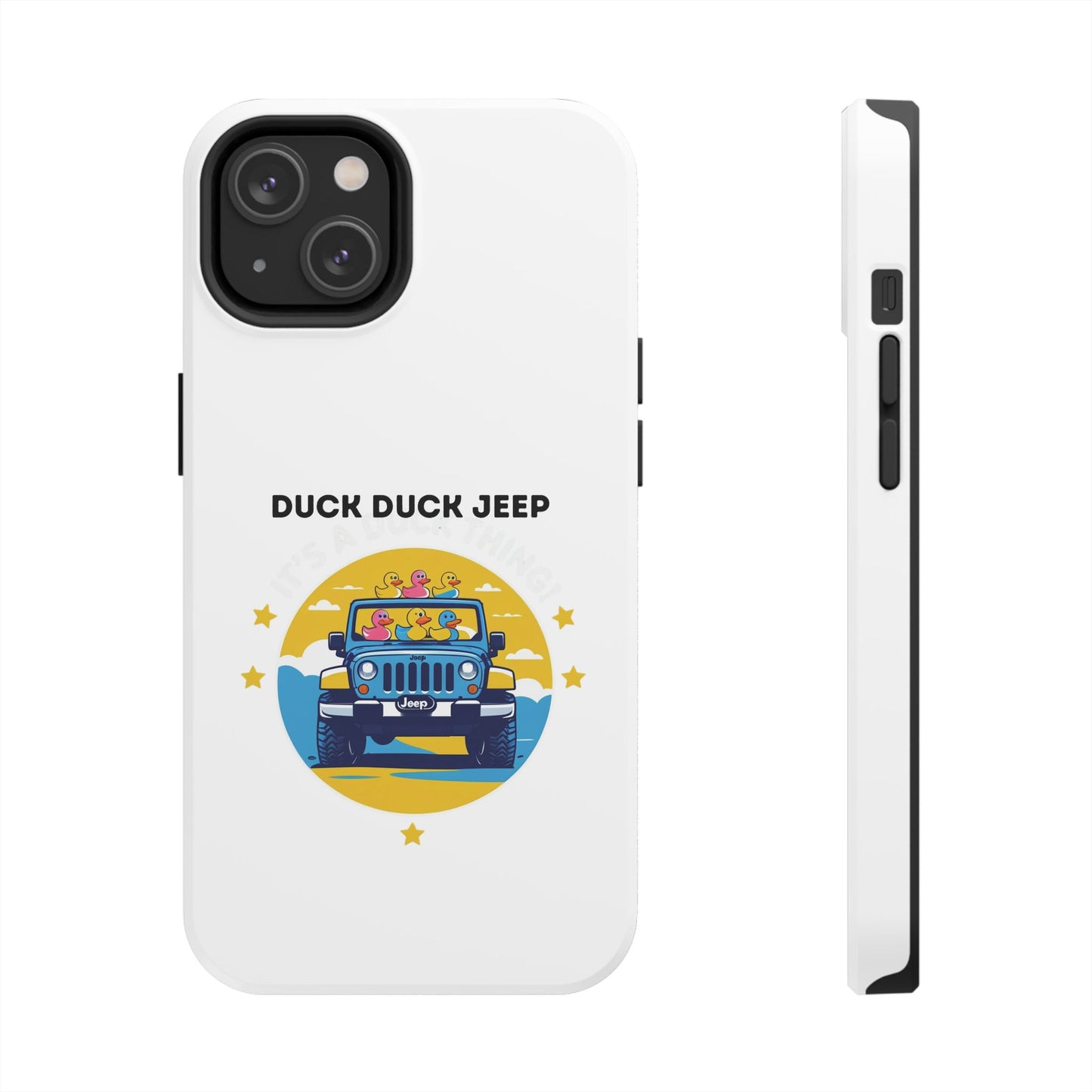 Duck Duck Jeep - Tough iPhone Cases - Choose your Size