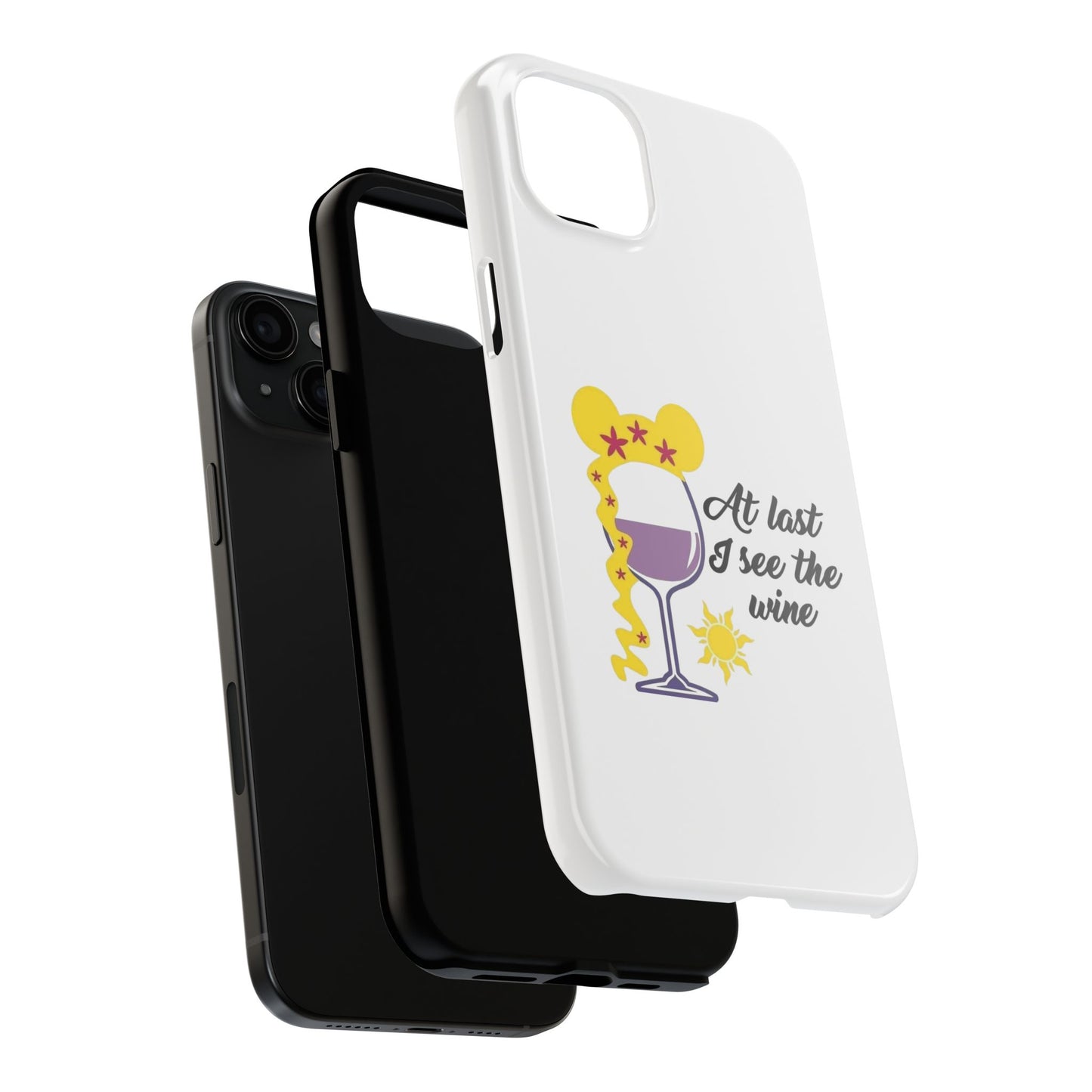 At Last I See The Wine - Tough iPhone Cases - Choose your Size