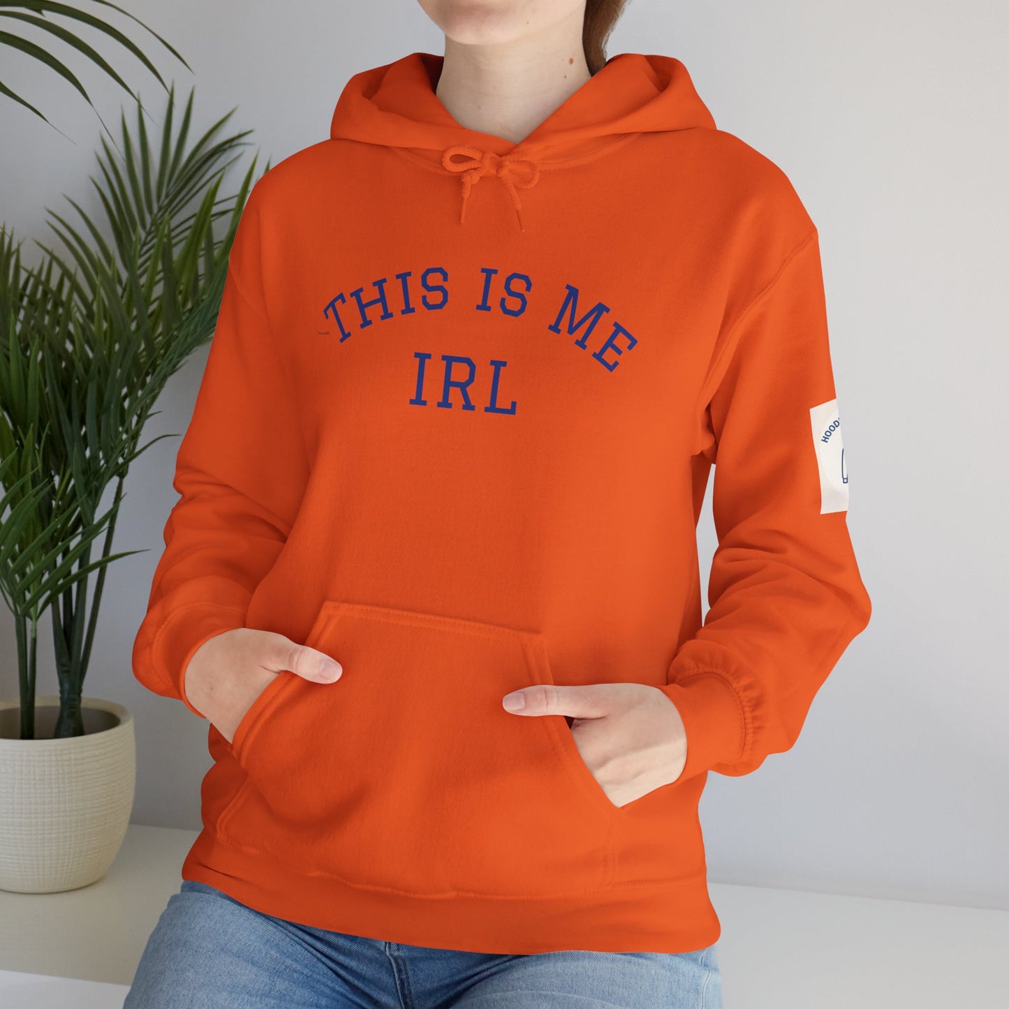 Unisex Heavy Blend Hoodie - This Is Me IRL, Cozy Gift, Casual Wear, Comfortable Sweatshirt, Everyday Style, Perfect for Teens