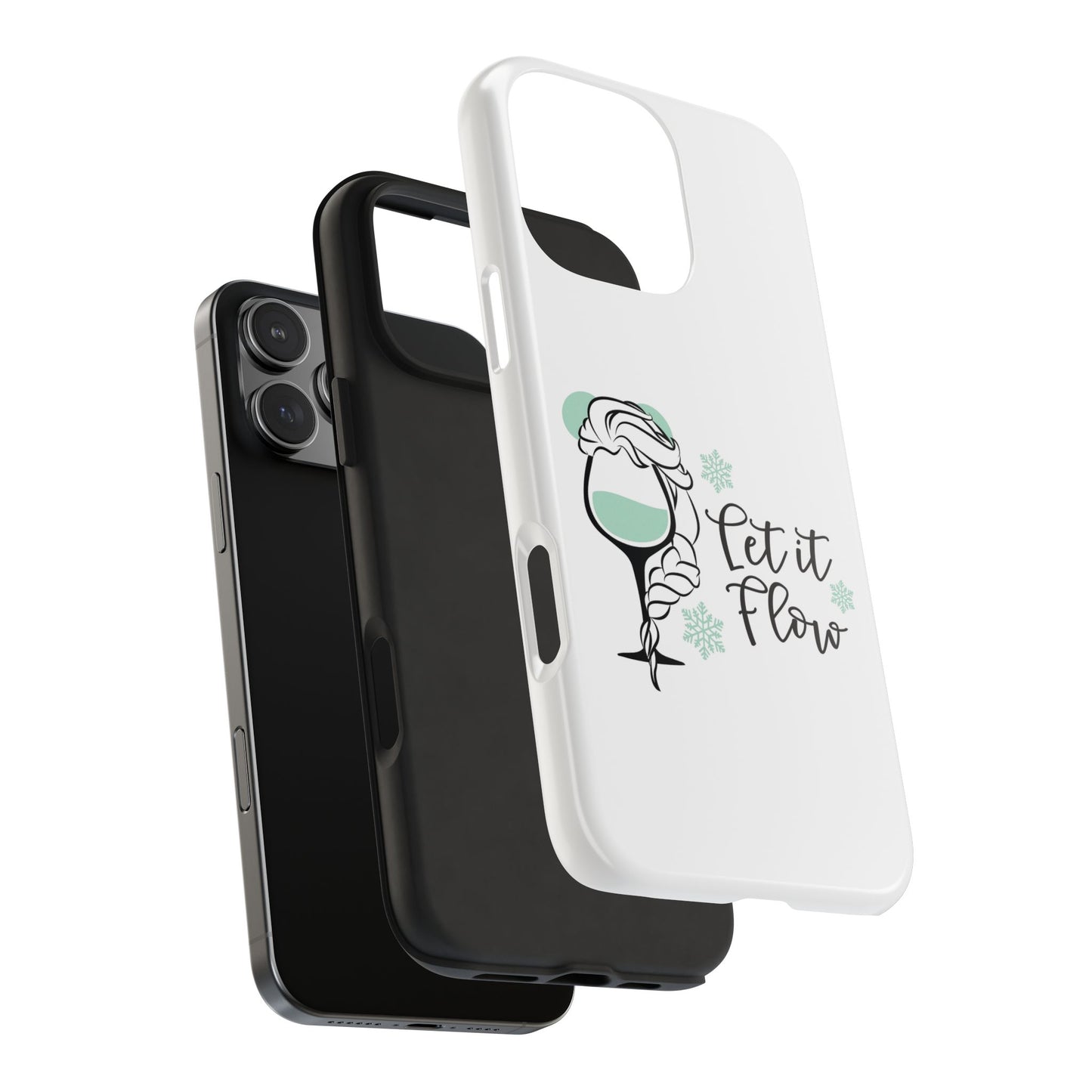 Let it Flow - Tough iPhone Cases - Choose your Size
