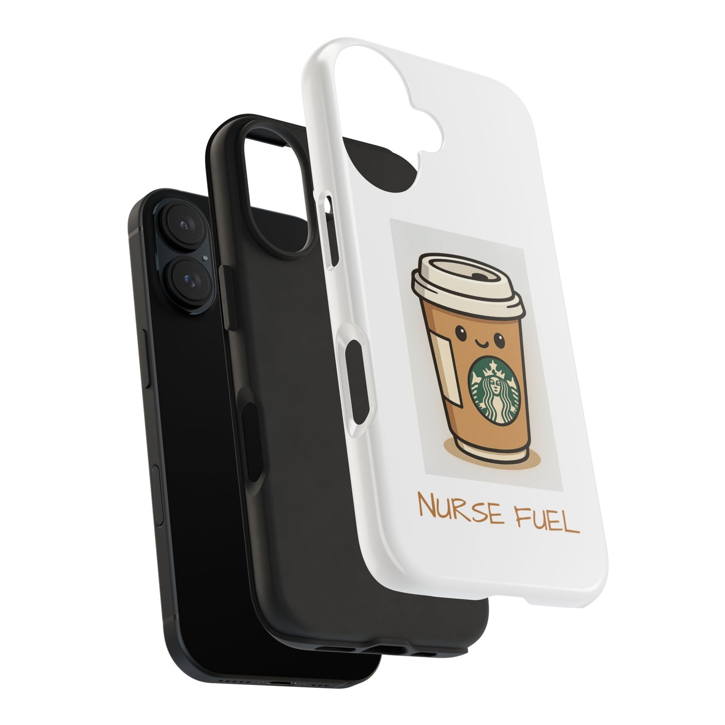 Nurse Fuel - Tough iPhone Cases - Choose your Size