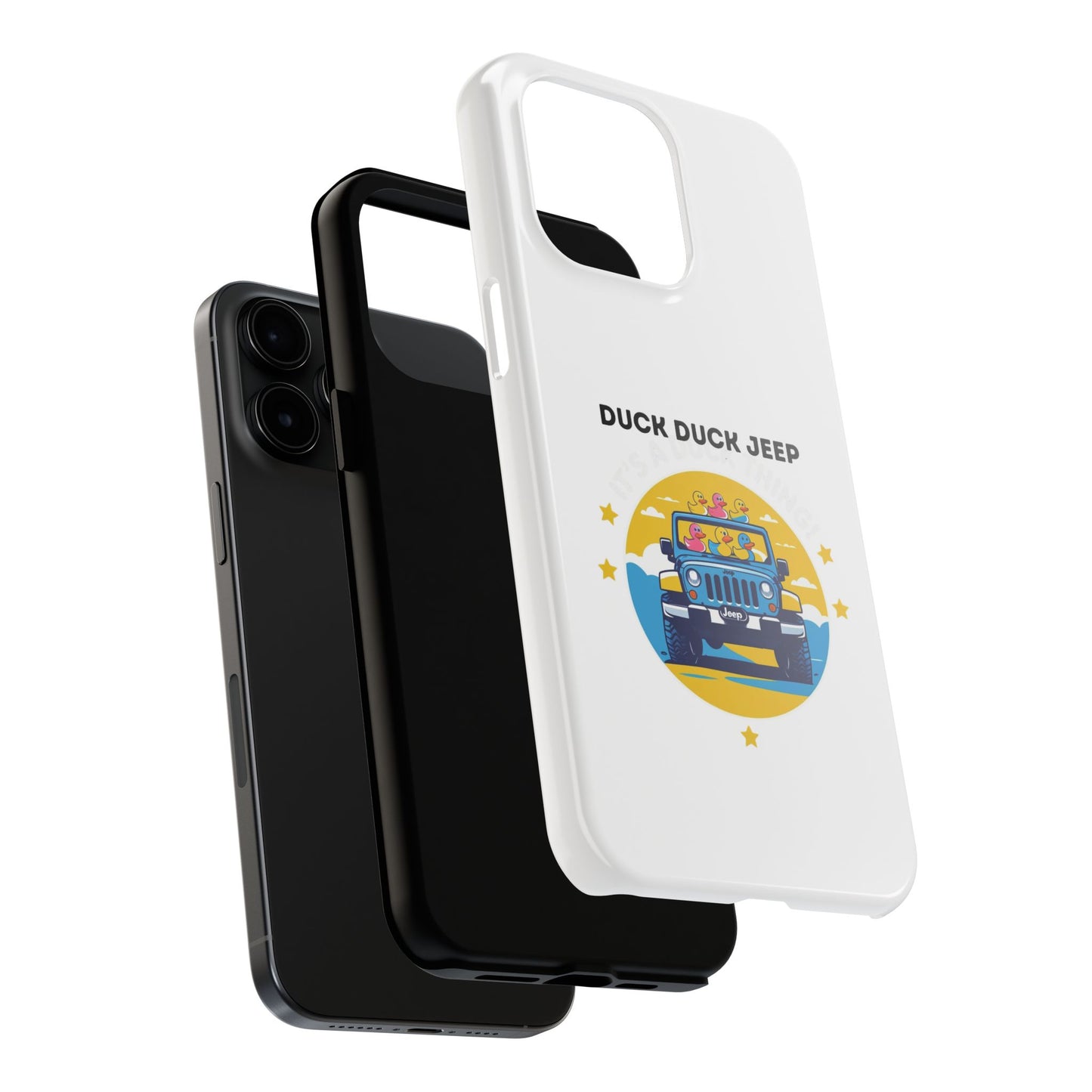 Duck Duck Jeep - Tough iPhone Cases - Choose your Size