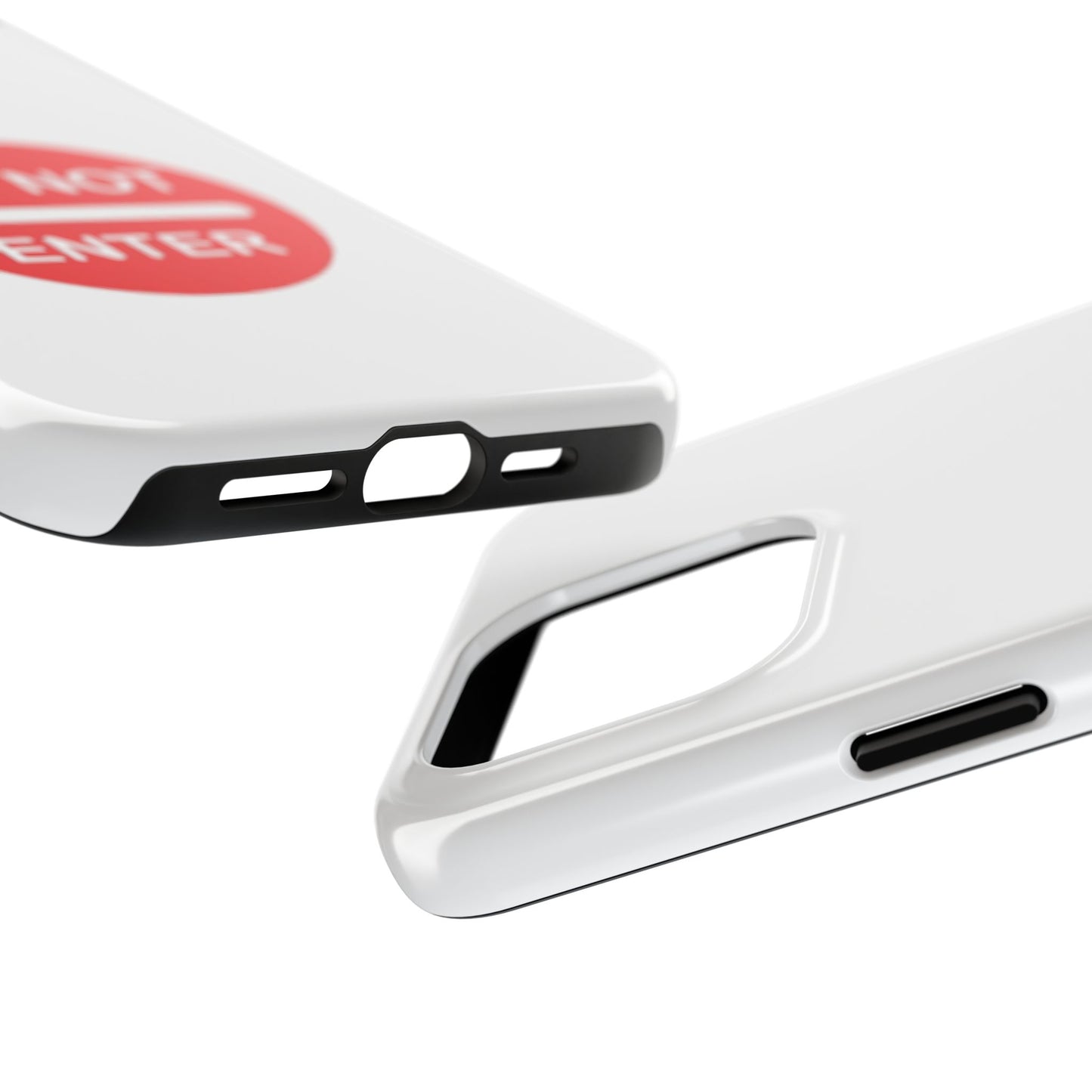 Do Not Enter - Tough iPhone Cases - Choose your Size