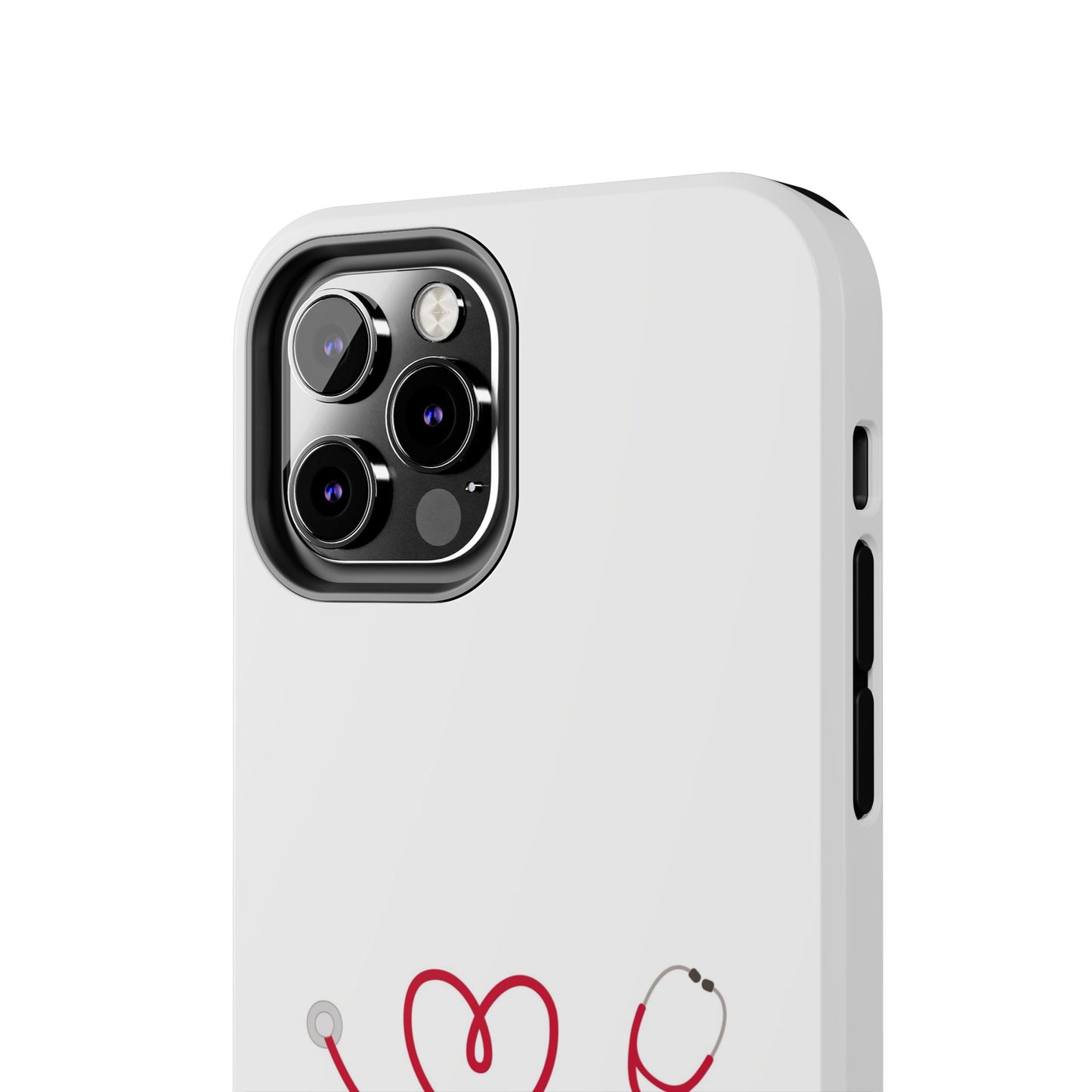 Stethoscope Heart - Tough iPhone Cases - Choose your Size