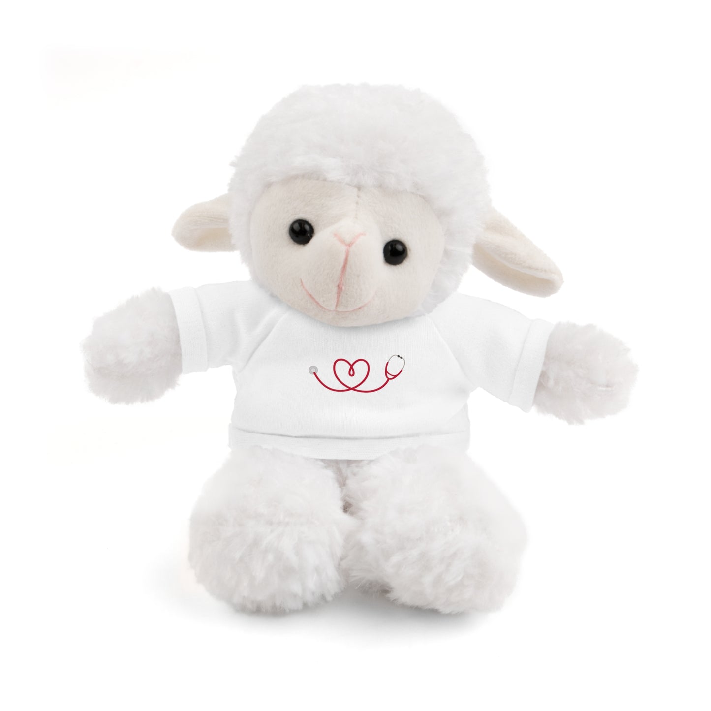 Adorable Stethoscope Heart - Stuffed Animal, Gift for Nurses, Cuddle Toy, Cute Plush Bear, Nurse Appreciation