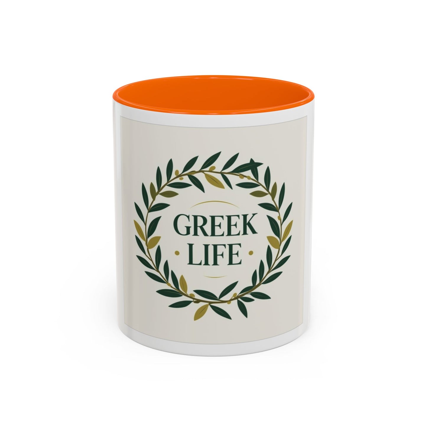 Greek Life Accent Coffee Mug | Perfect for Sororities, College Gifts, Friends, Graduations, Home Decor