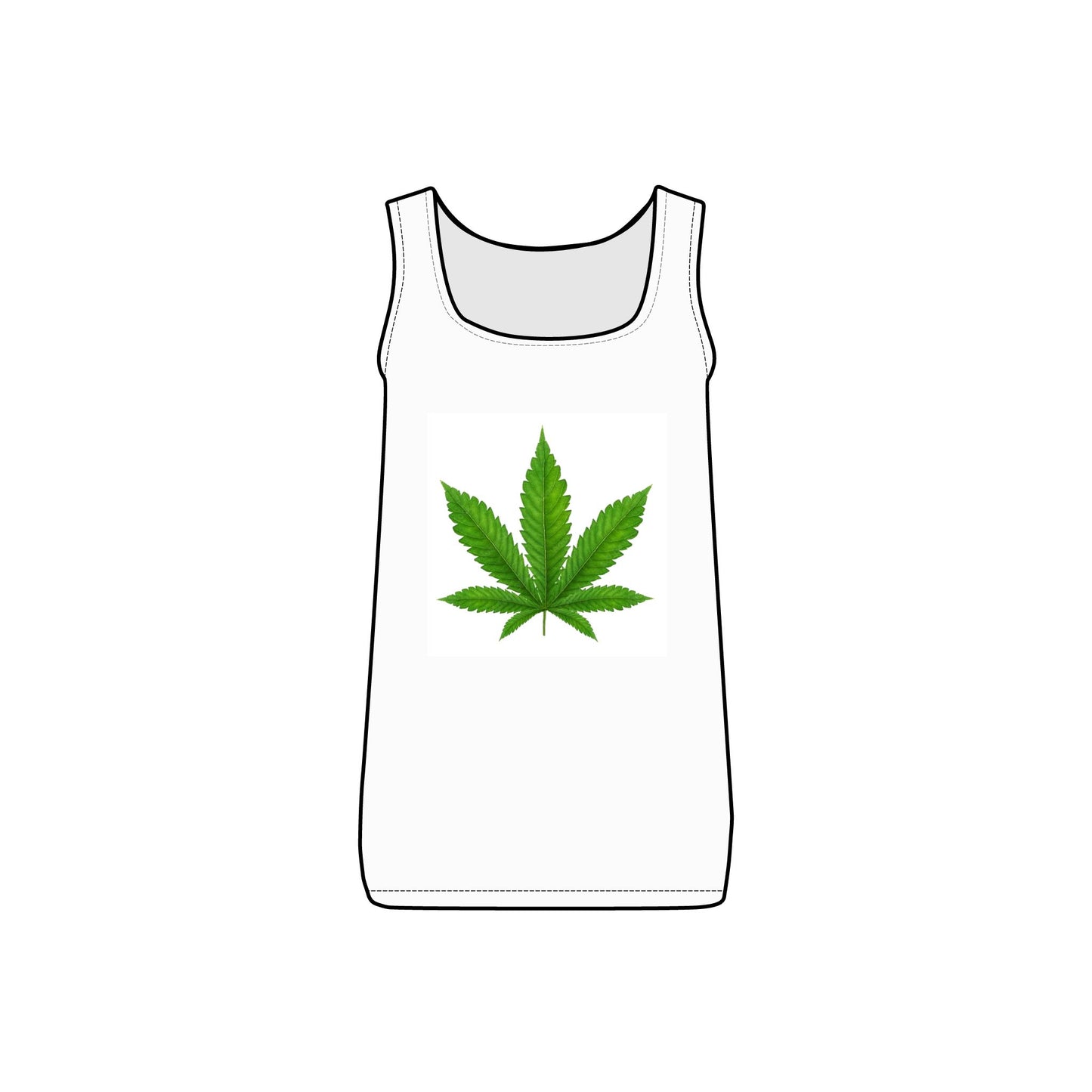 Medicinal Use - Micro Ribbed Tank | Cute Casual Summer Top, Gift for Her, Lounge Wear